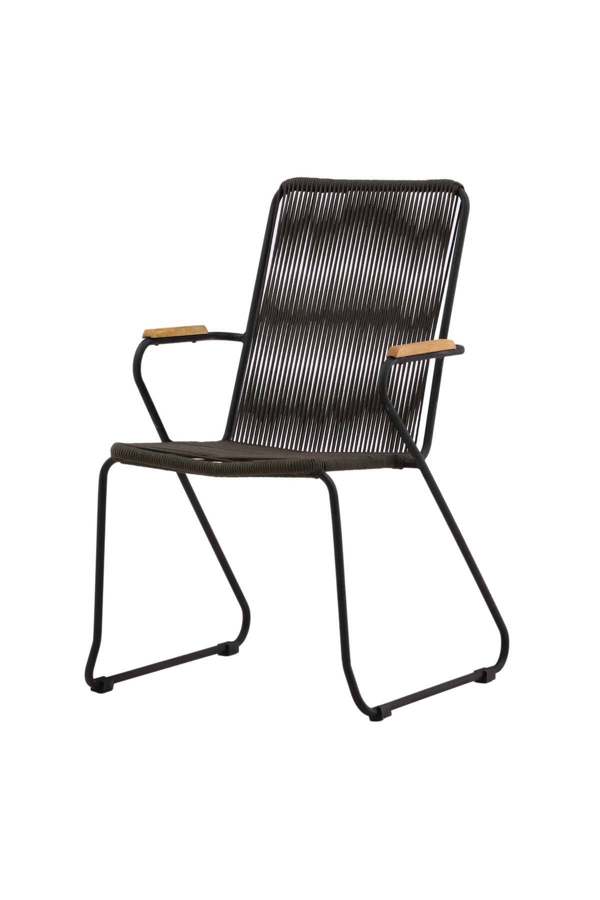 Bois Gartenstuhl in Dunkelgrau präsentiert im Onlineshop von KAQTU Design AG. Gartenstuhl ist von Venture Home