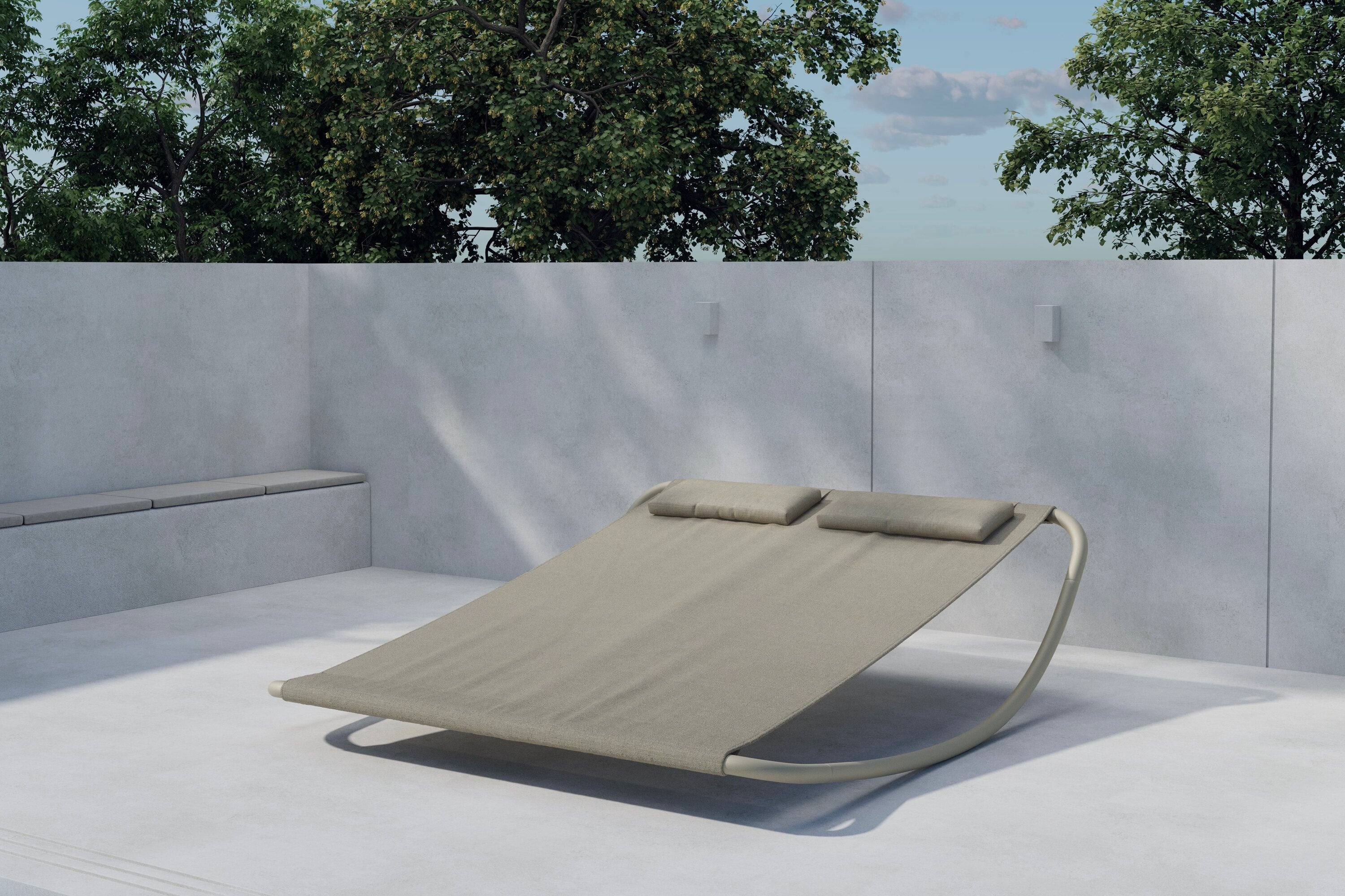 Gordo Hängematte in Beige präsentiert im Onlineshop von KAQTU Design AG. Hängematte ist von Venture Home