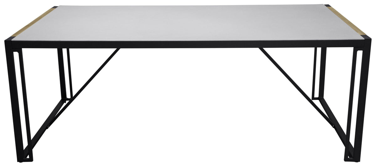 Texas Gartentisch in Grau präsentiert im Onlineshop von KAQTU Design AG. Gartentisch ist von Venture Home