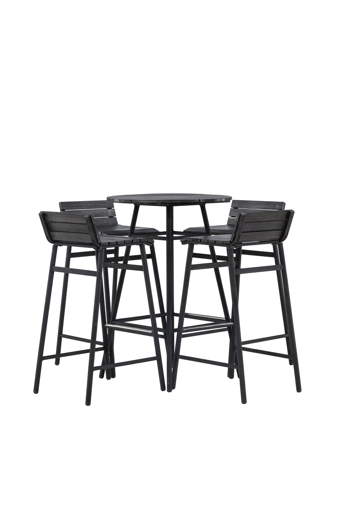 Mexico Bar Set in Schwarz Schwarz präsentiert im Onlineshop von KAQTU Design AG. Loungeset ist von Venture Home