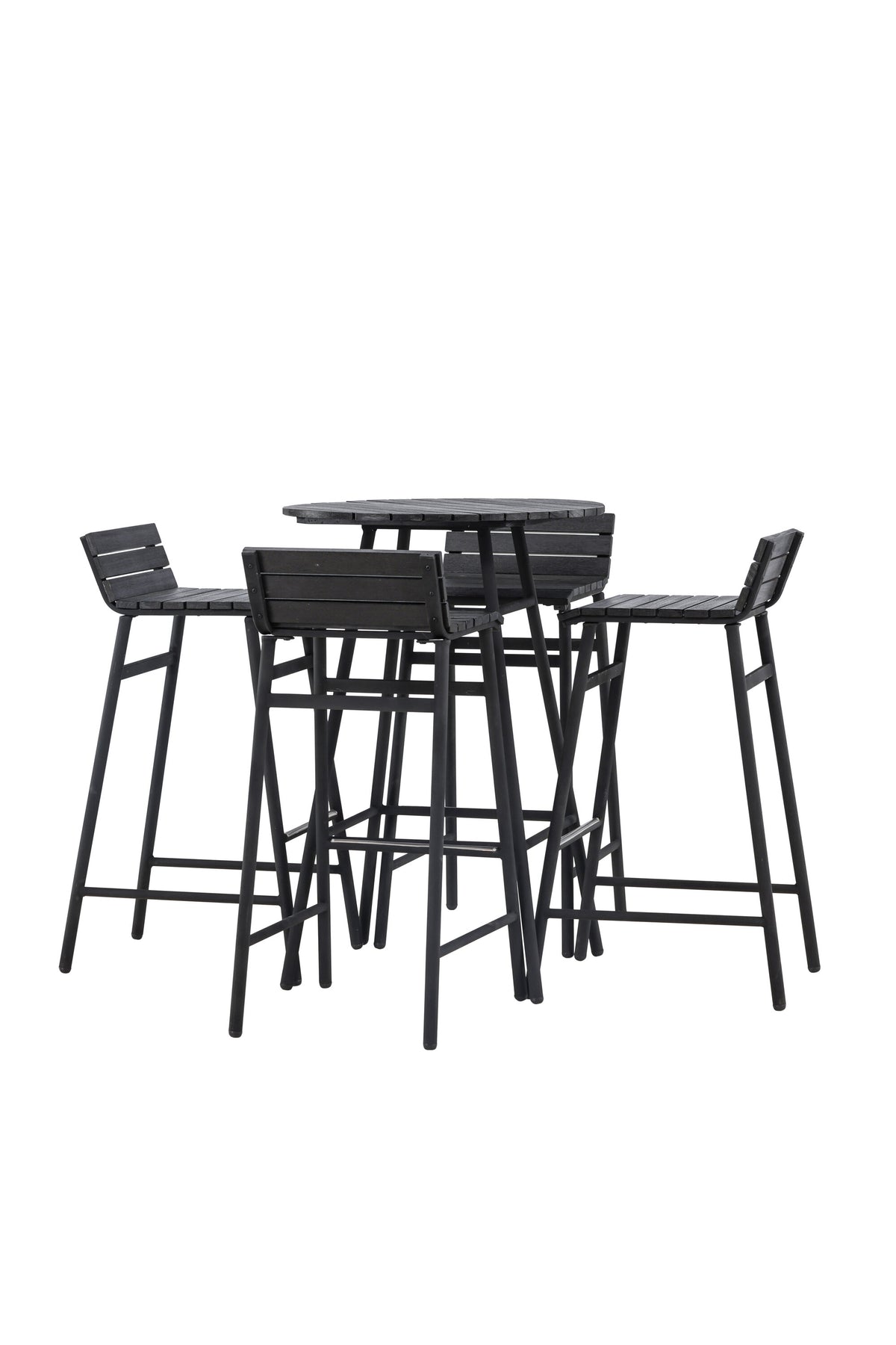 Mexico Bar Set in Schwarz Schwarz präsentiert im Onlineshop von KAQTU Design AG. Loungeset ist von Venture Home