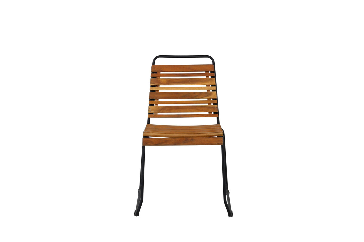 Bois Gartenstuhl in Natur/Grau präsentiert im Onlineshop von KAQTU Design AG. Gartenstuhl ist von Venture Home