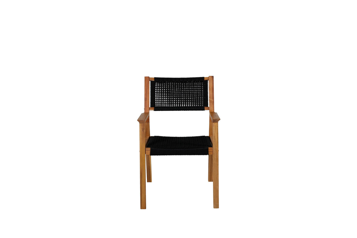 Little John Gartenstuhl in Natur präsentiert im Onlineshop von KAQTU Design AG. Gartenstuhl mit Armlehnen ist von Venture Home