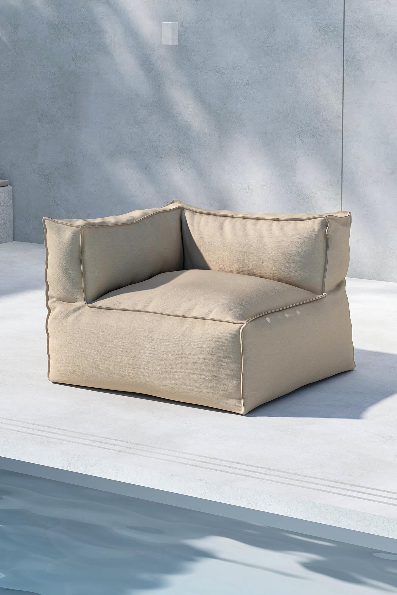 Entspannen Sie stilvoll im Rambo Loungesessel von Venture Home – wetterfest, elegant und perfekt für Ihre Outdoor-Oase.