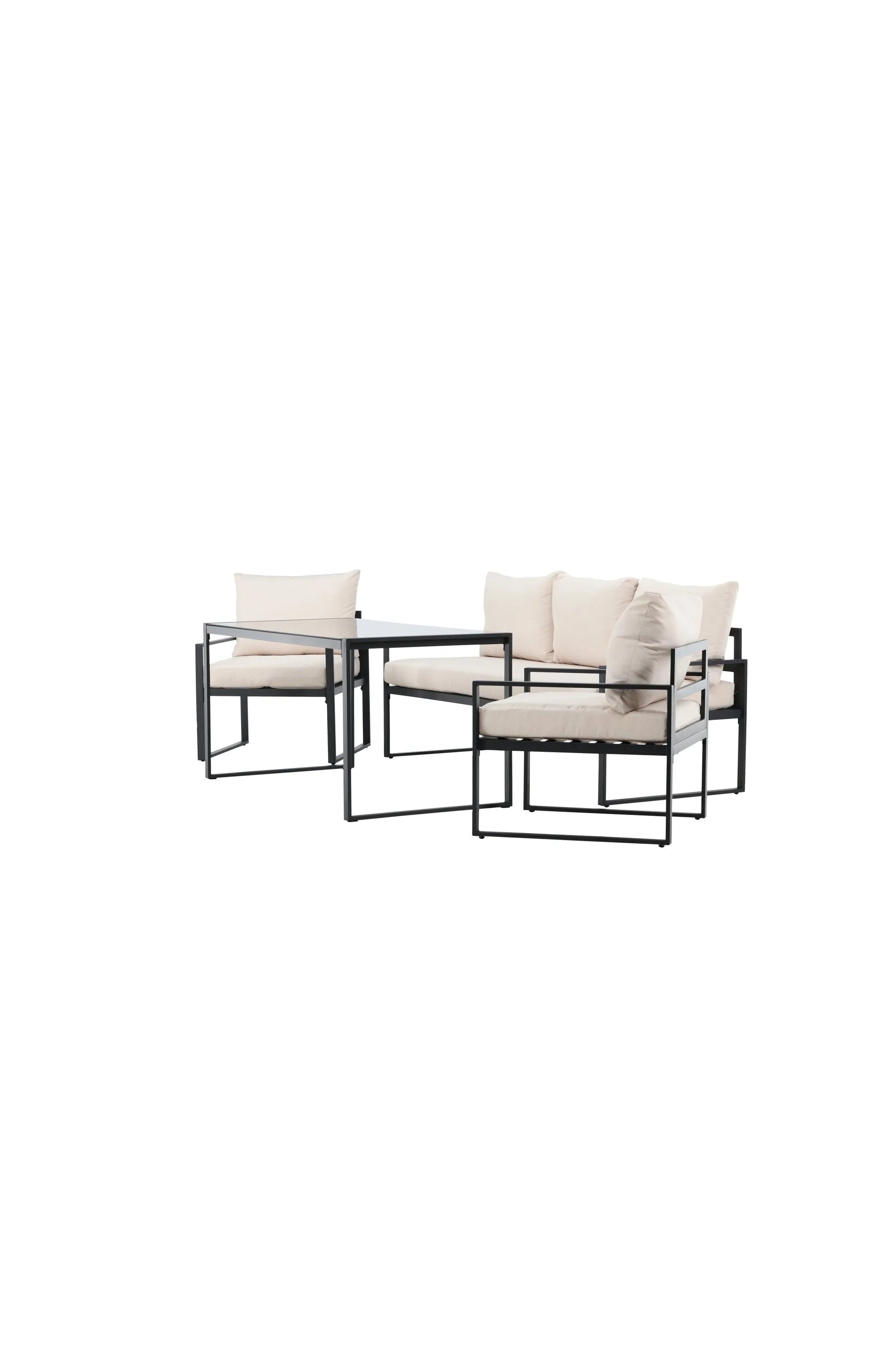 Das Catania Sofa Set von Venture Home kombiniert modernes Design mit Komfort, ideal für stilvolle Außenbereiche und Terrassen.