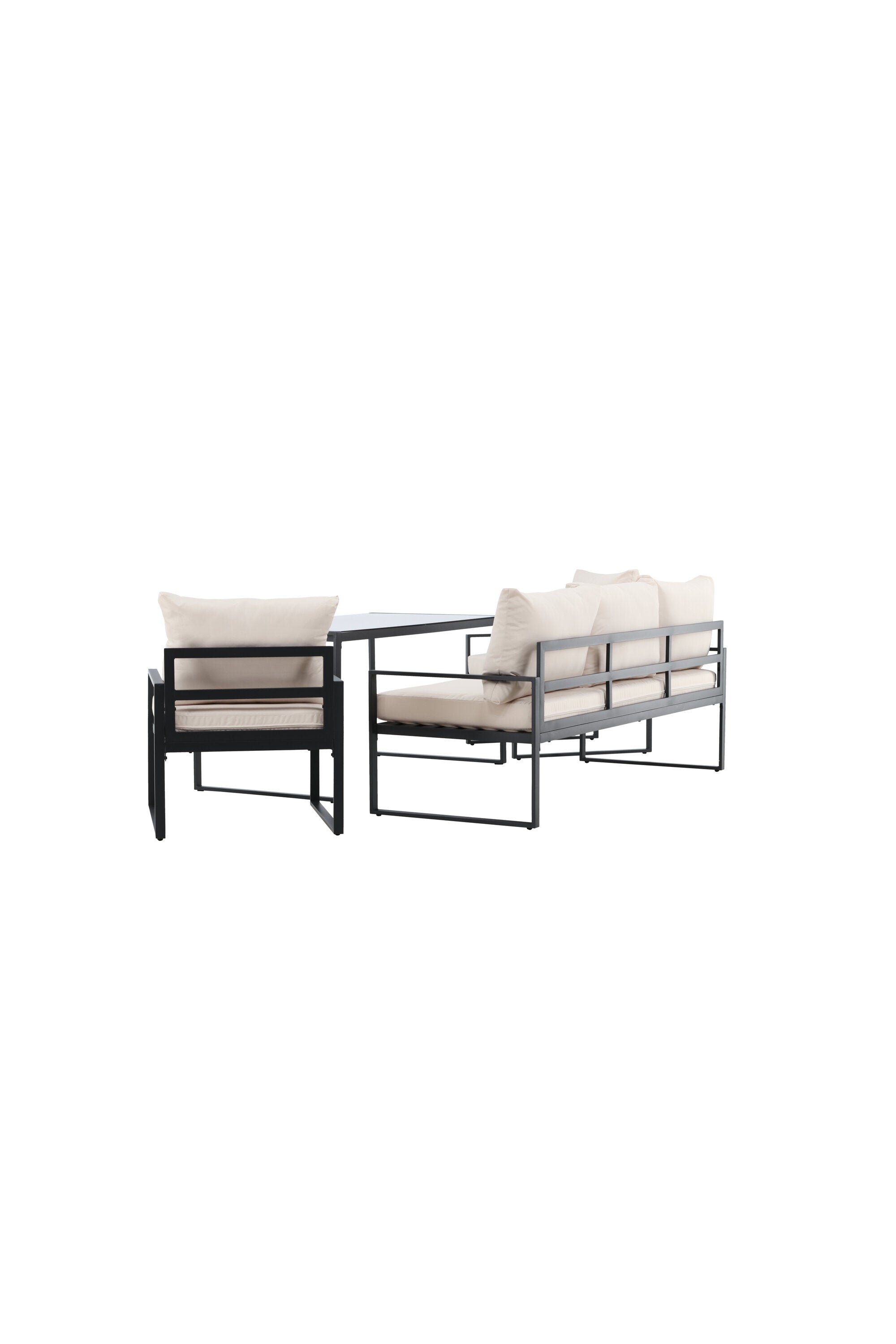 Das Catania Sofa Set von Venture Home bietet elegantes Design und Komfort, perfekt für zeitgemässe Aussenbereiche.