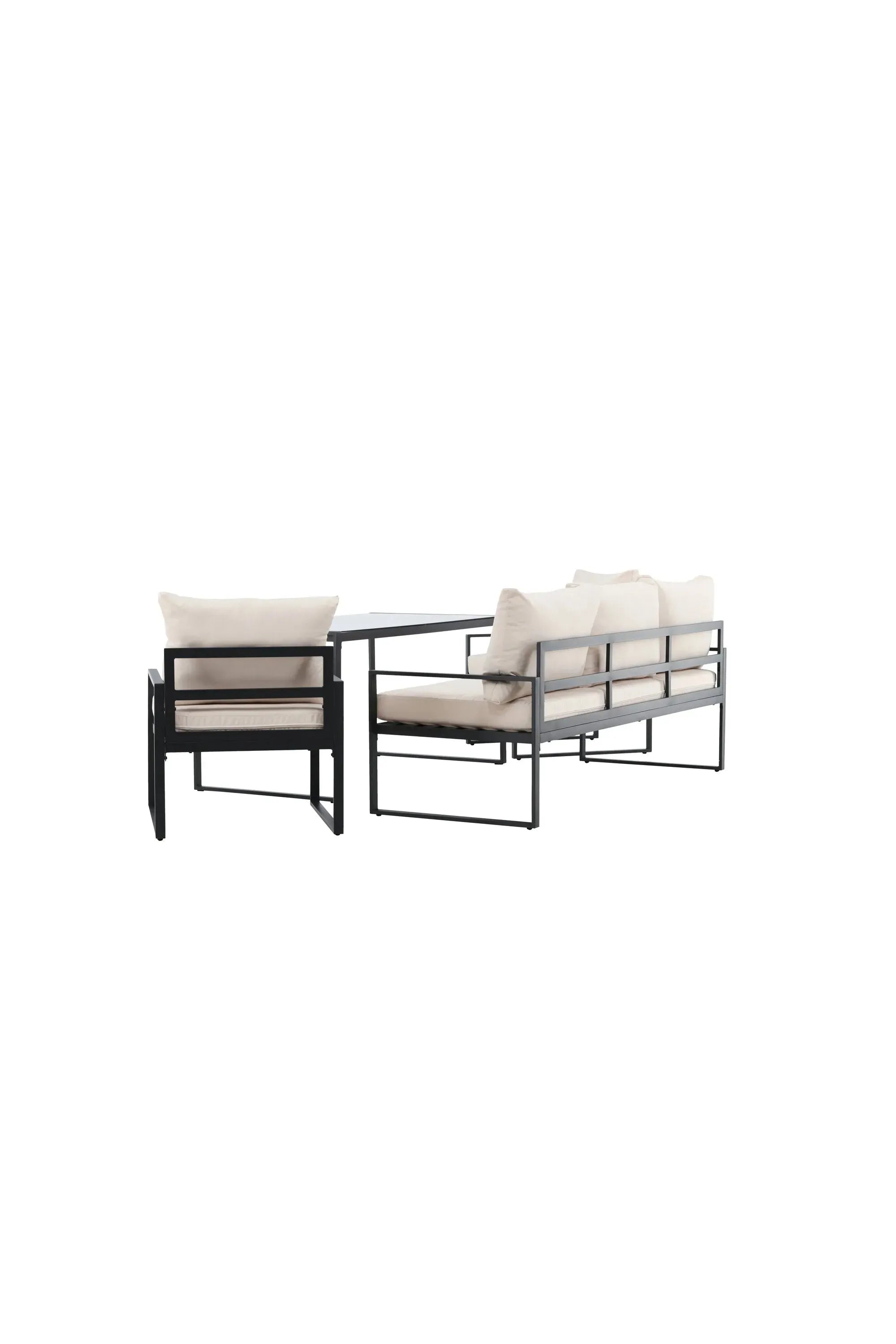 Das Catania Sofa Set von Venture Home kombiniert stilvolles Design mit Komfort, ideal für moderne Außenbereiche.