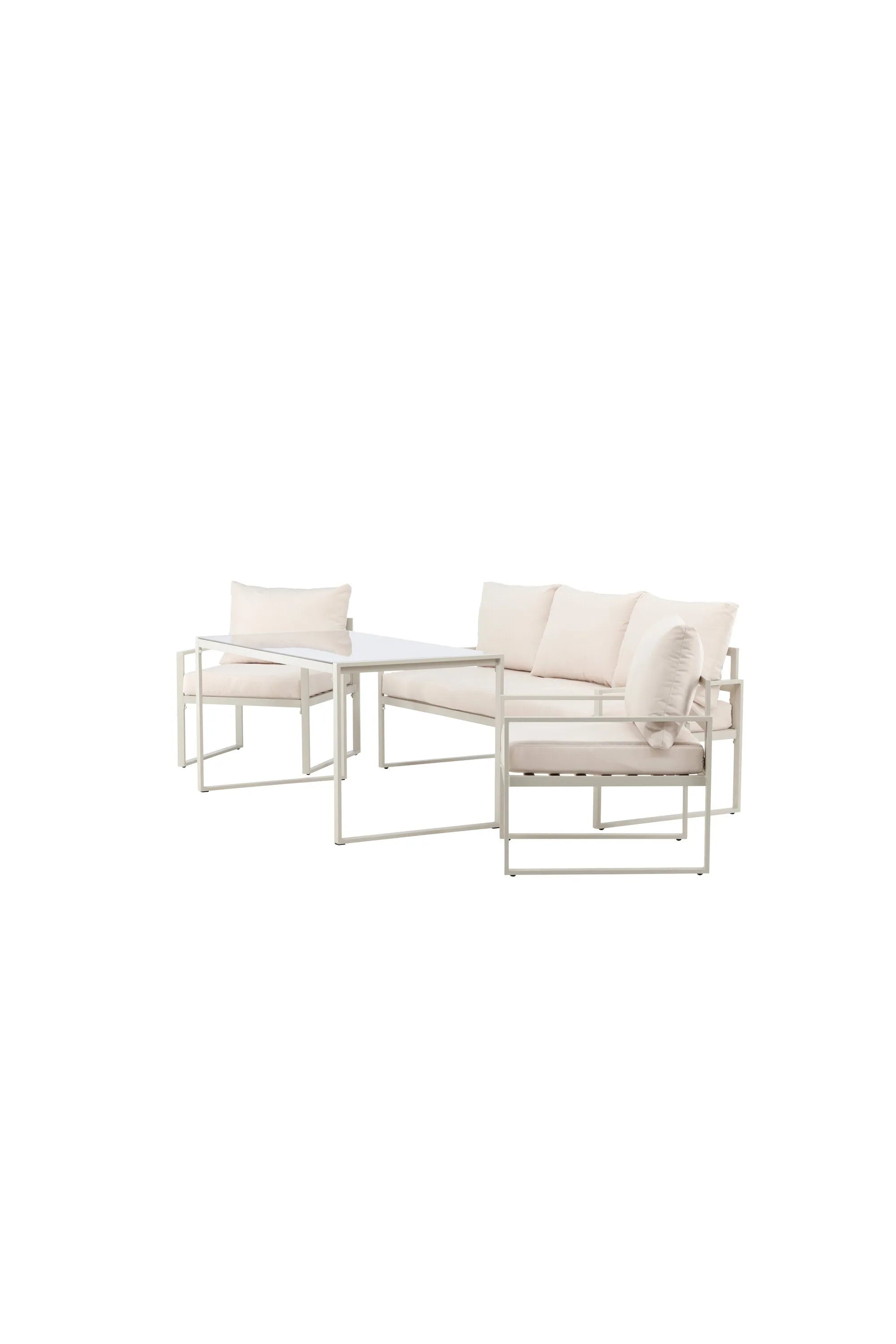 Catania Sofa Set in Beige präsentiert im Onlineshop von KAQTU Design AG. Loungeset ist von Venture Home