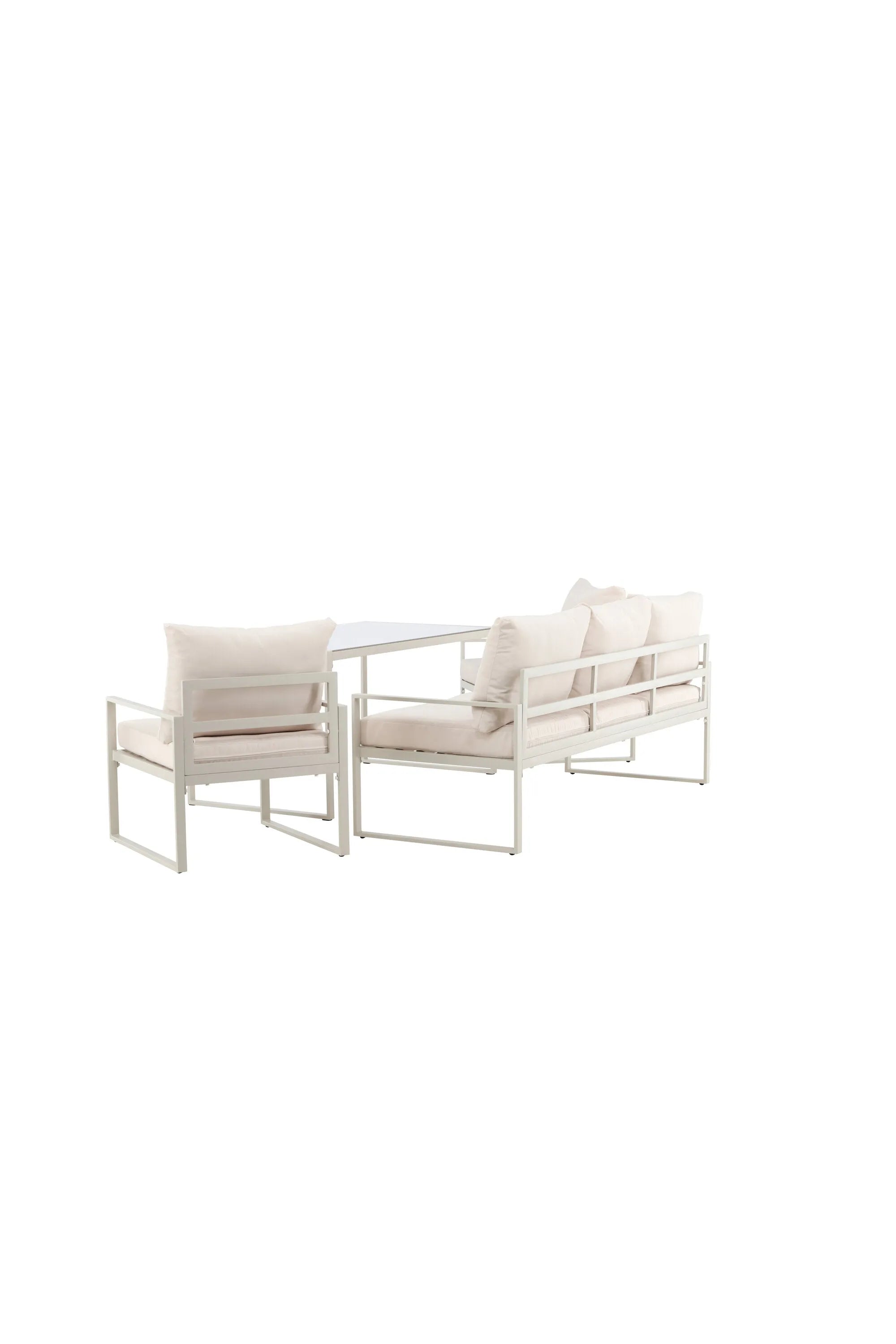 Catania Sofa Set in Beige präsentiert im Onlineshop von KAQTU Design AG. Loungeset ist von Venture Home
