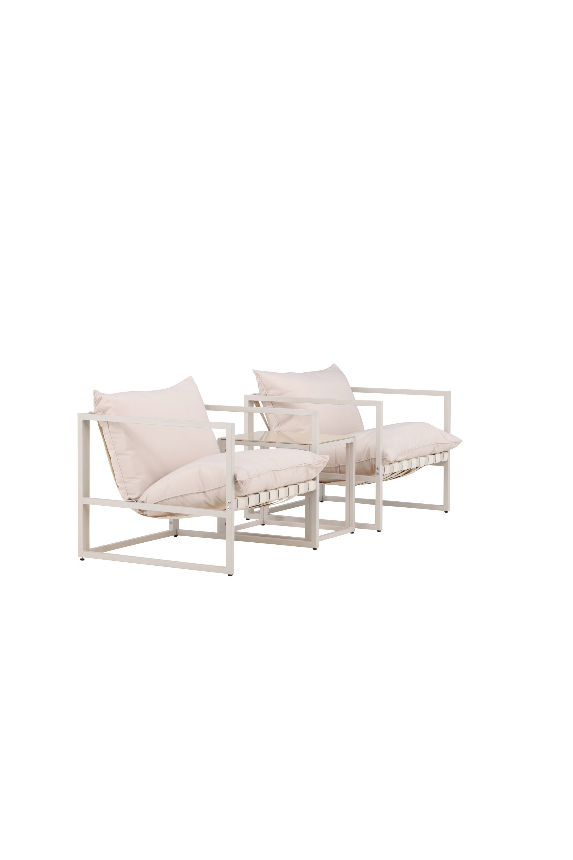 Messina Lounge Set in Beige präsentiert im Onlineshop von KAQTU Design AG. Loungeset ist von Venture Home