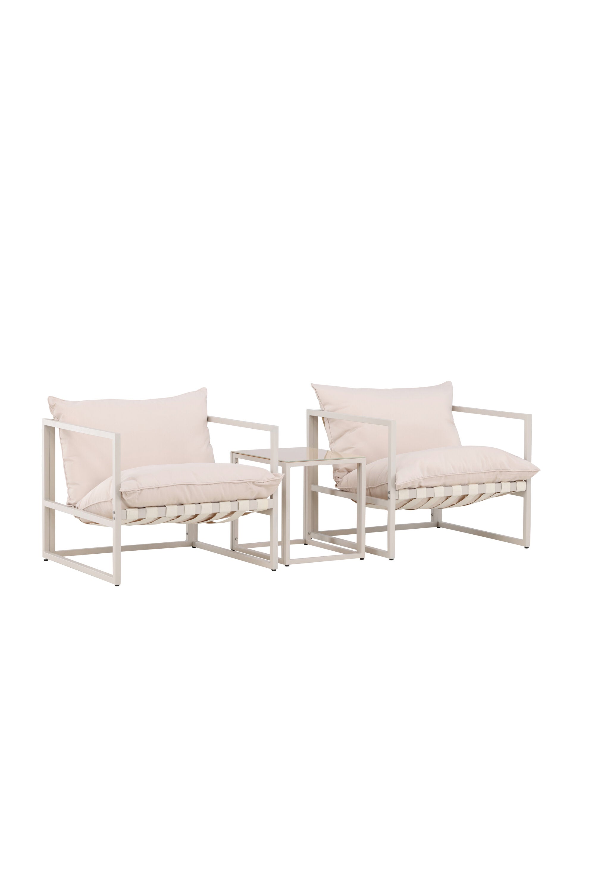 Messina Lounge Set in Beige präsentiert im Onlineshop von KAQTU Design AG. Loungeset ist von Venture Home