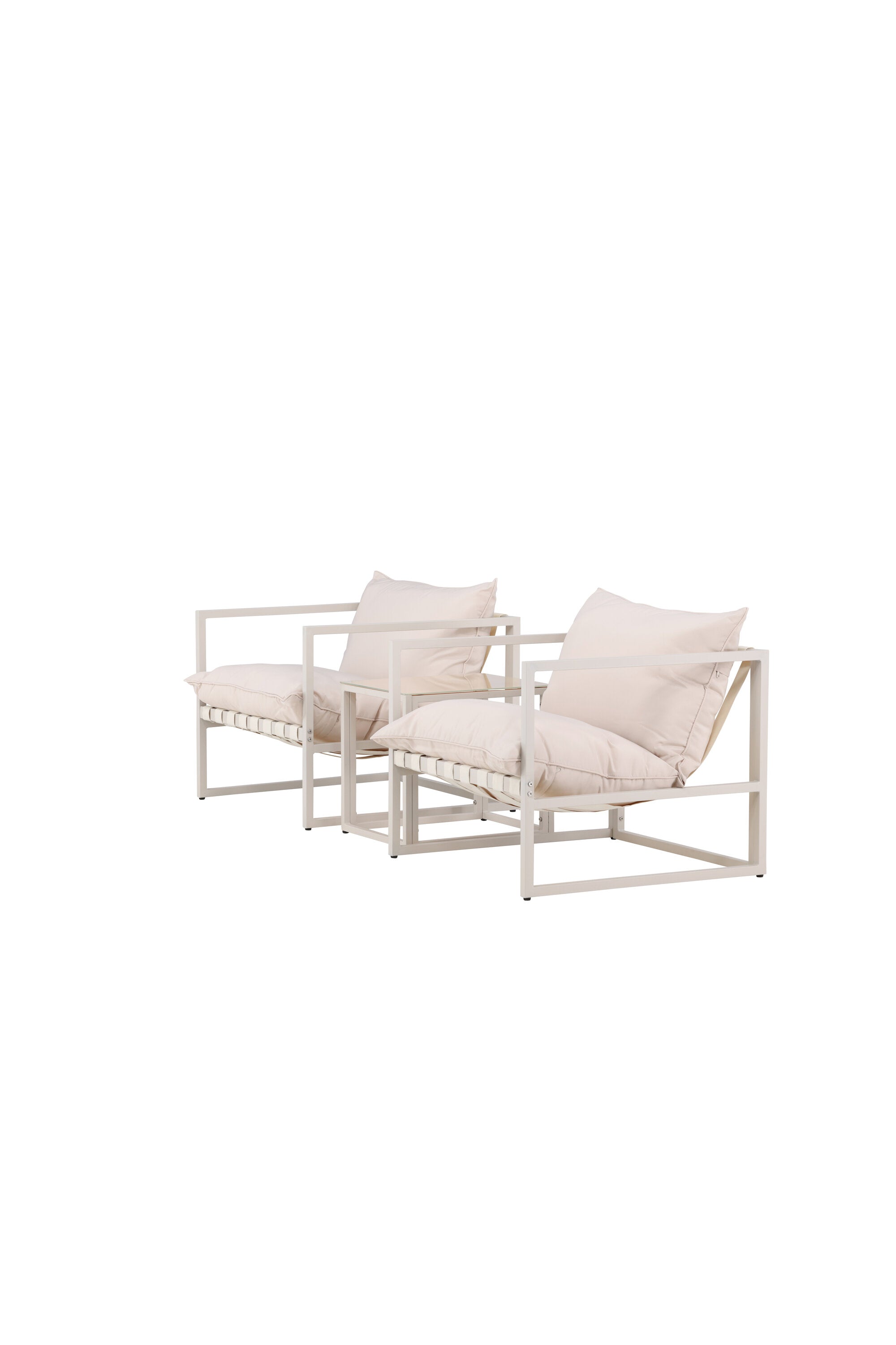 Messina Lounge Set in Beige präsentiert im Onlineshop von KAQTU Design AG. Loungeset ist von Venture Home