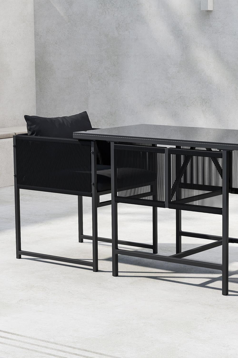Noto Café-Set in  präsentiert im Onlineshop von KAQTU Design AG. Gartentischset ist von Venture Home