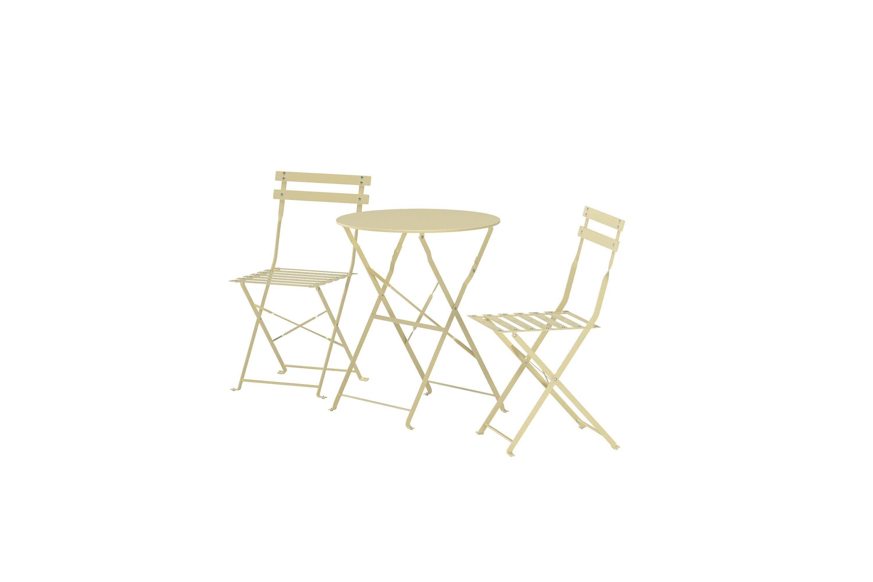 Tao Cafe Set in Hellgelb präsentiert im Onlineshop von KAQTU Design AG. Loungeset ist von Venture Home