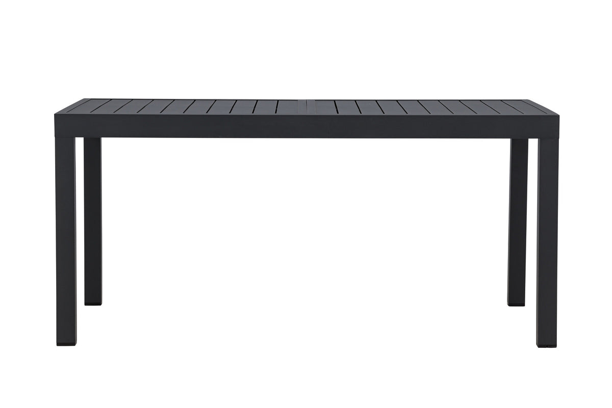 Rechteckiger Gartentisch Capo in Black präsentiert im Onlineshop von KAQTU Design AG. Gartentisch ist von Venture Home
