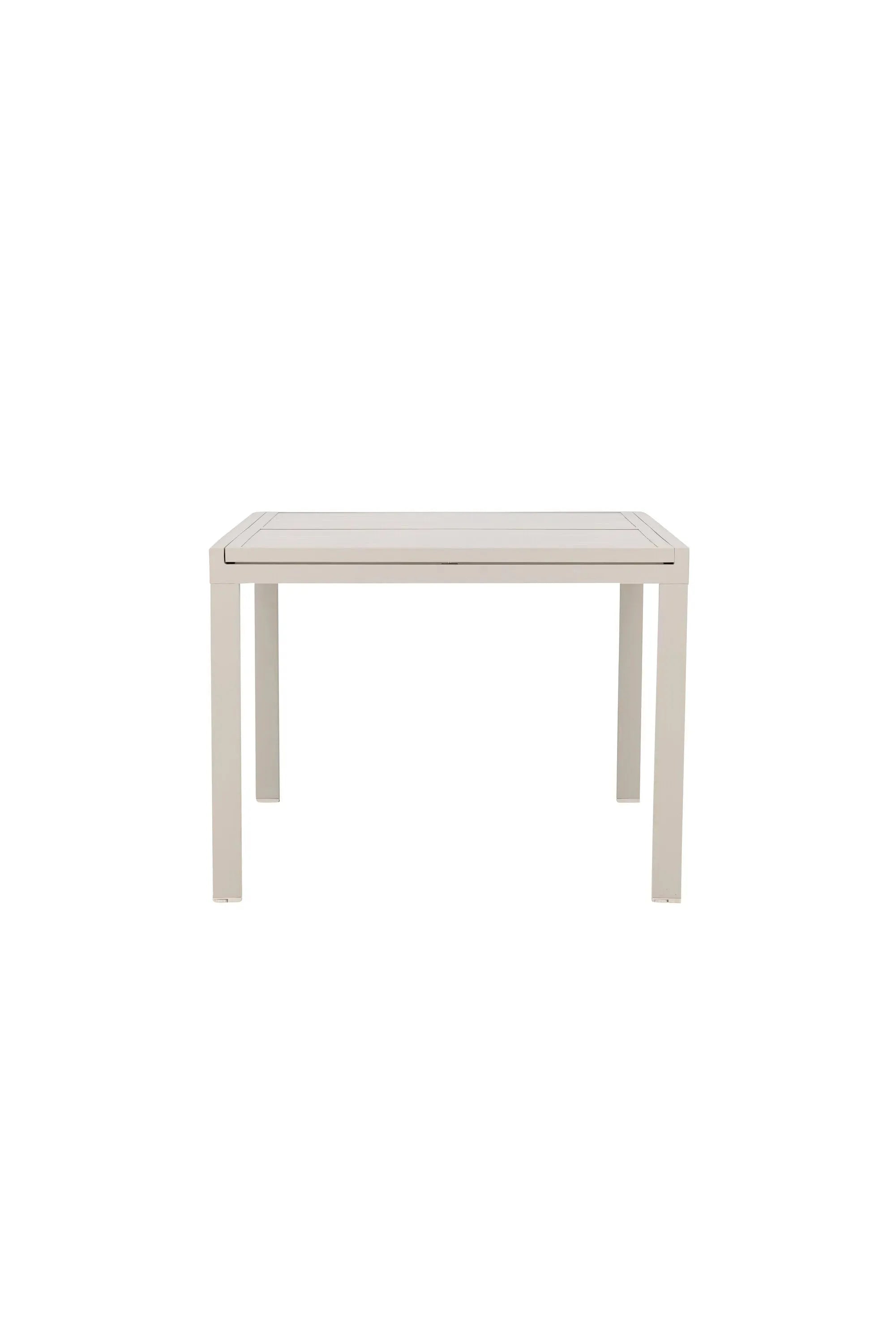 Der rechteckige Gartentisch Capo von Venture Home: Stilvolles, ausziehbares Design aus korrosionsbeständigem Aluminium für flexible Outdoor-Momente.