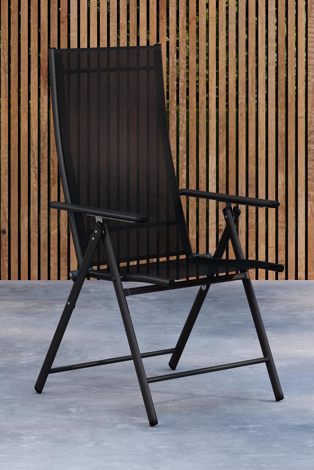 Der Levanzo Gartenstuhl von Venture Home bietet stilvolles Design und Komfort für Ihren Aussenbereich.
