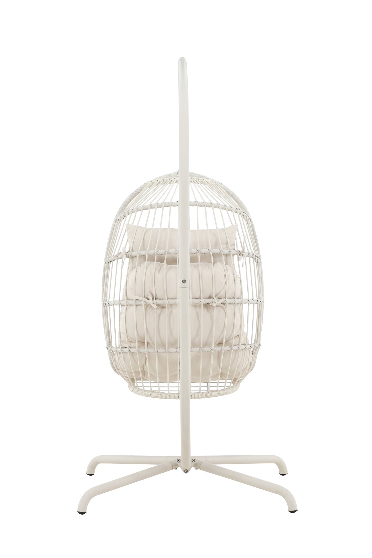 Trezza Hängesessel in Beige präsentiert im Onlineshop von KAQTU Design AG. Hängestuhl ist von Venture Home
