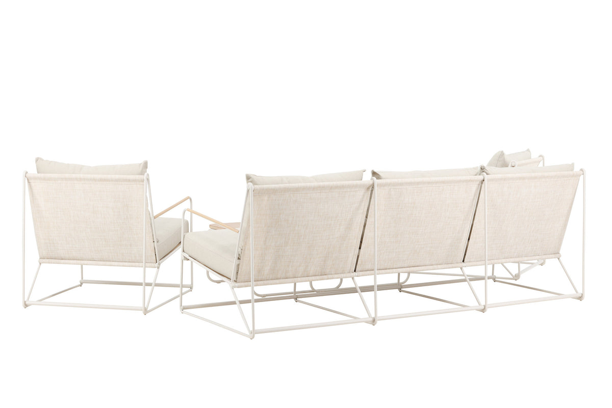 Palazzo Sofa Set in Beige präsentiert im Onlineshop von KAQTU Design AG. Loungeset ist von Venture Home