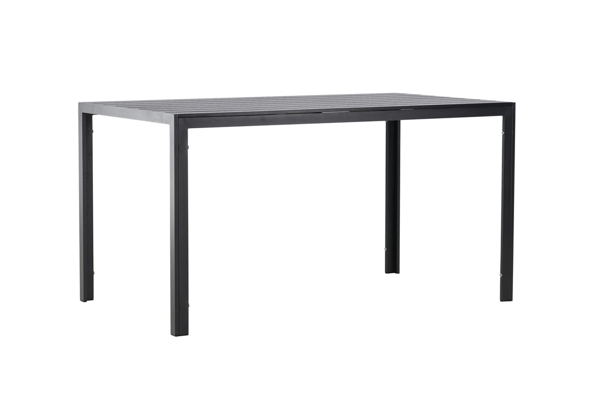 Mirko Rechteckiger Gartentisch in Black präsentiert im Onlineshop von KAQTU Design AG. Gartentisch ist von Venture Home