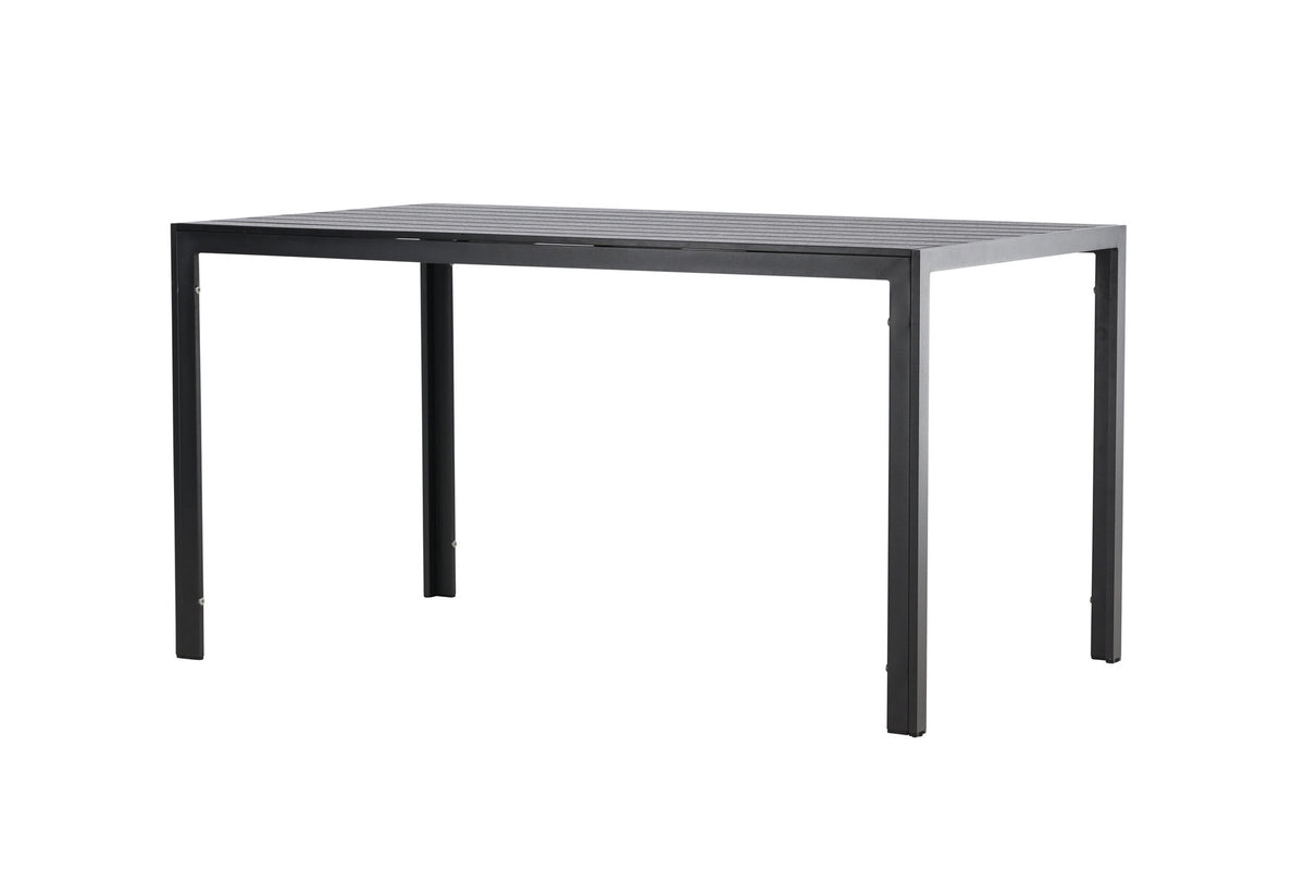 Mirko Rechteckiger Gartentisch in Black präsentiert im Onlineshop von KAQTU Design AG. Gartentisch ist von Venture Home