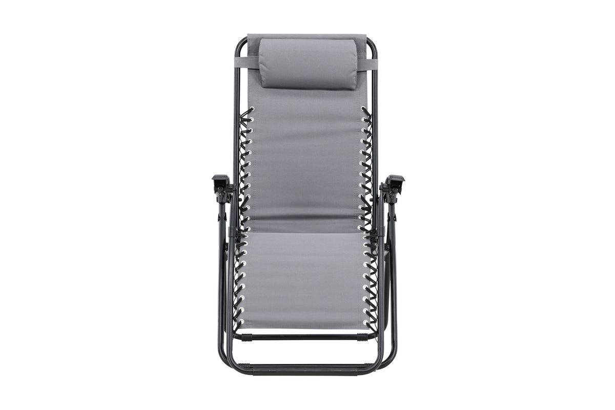 Vulcano Sonnenlounge in Grey präsentiert im Onlineshop von KAQTU Design AG. Liegestuhl ist von Venture Home