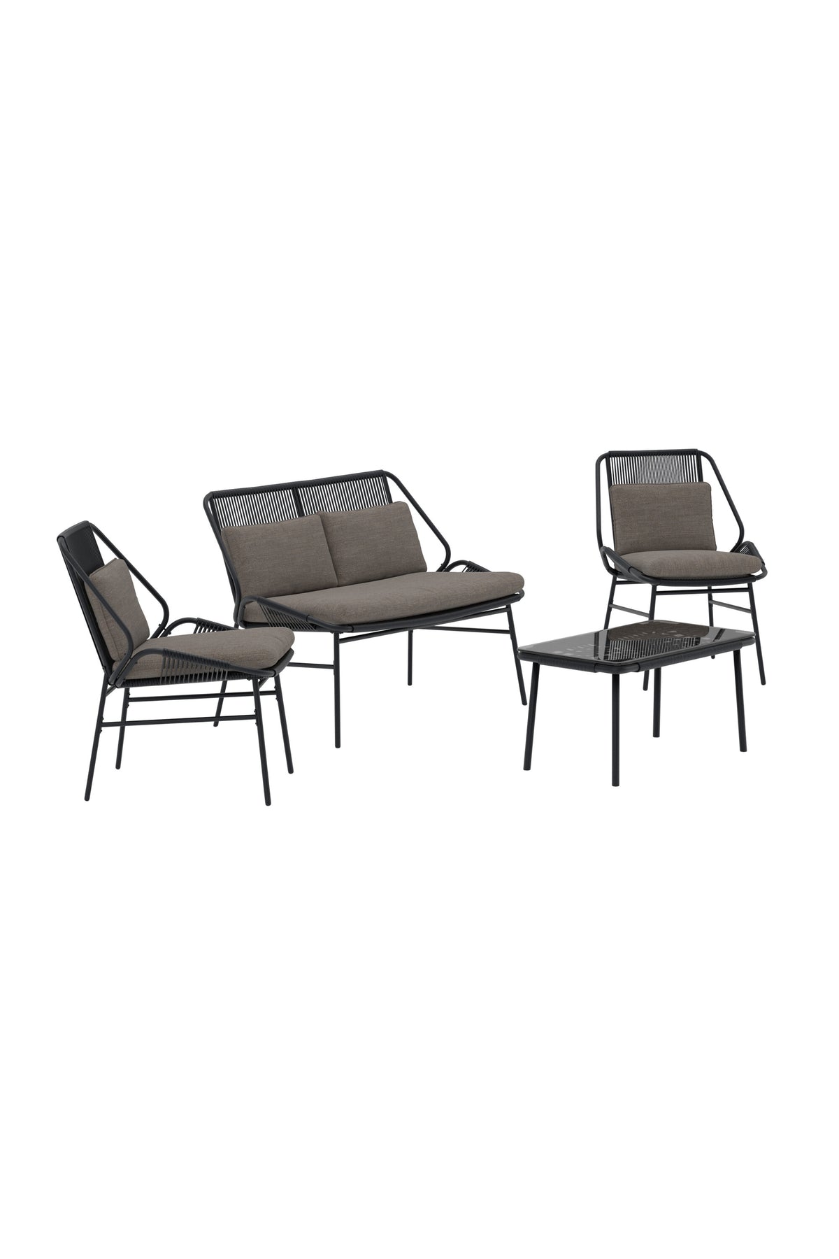 Zakynthos Sofa-Set in  präsentiert im Onlineshop von KAQTU Design AG. Loungeset ist von Venture Home
