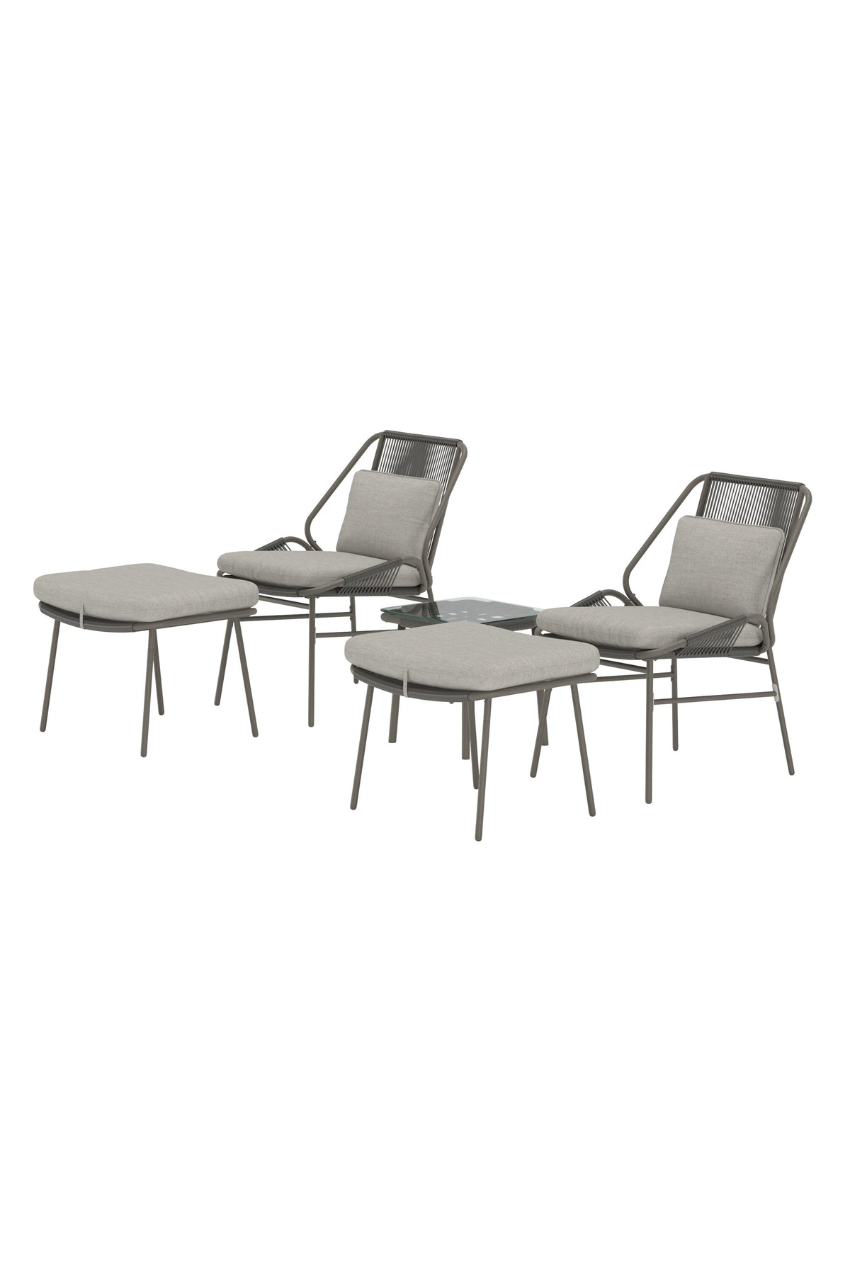 Zakynthos Lounge-Set in  präsentiert im Onlineshop von KAQTU Design AG. Loungeset ist von Venture Home