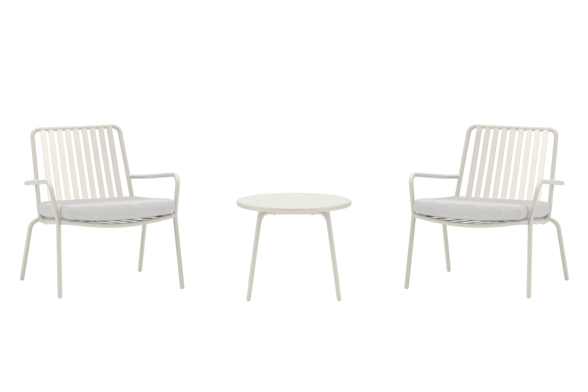 Mykonos Lounge-Set in Beige präsentiert im Onlineshop von KAQTU Design AG. Loungeset ist von Venture Home