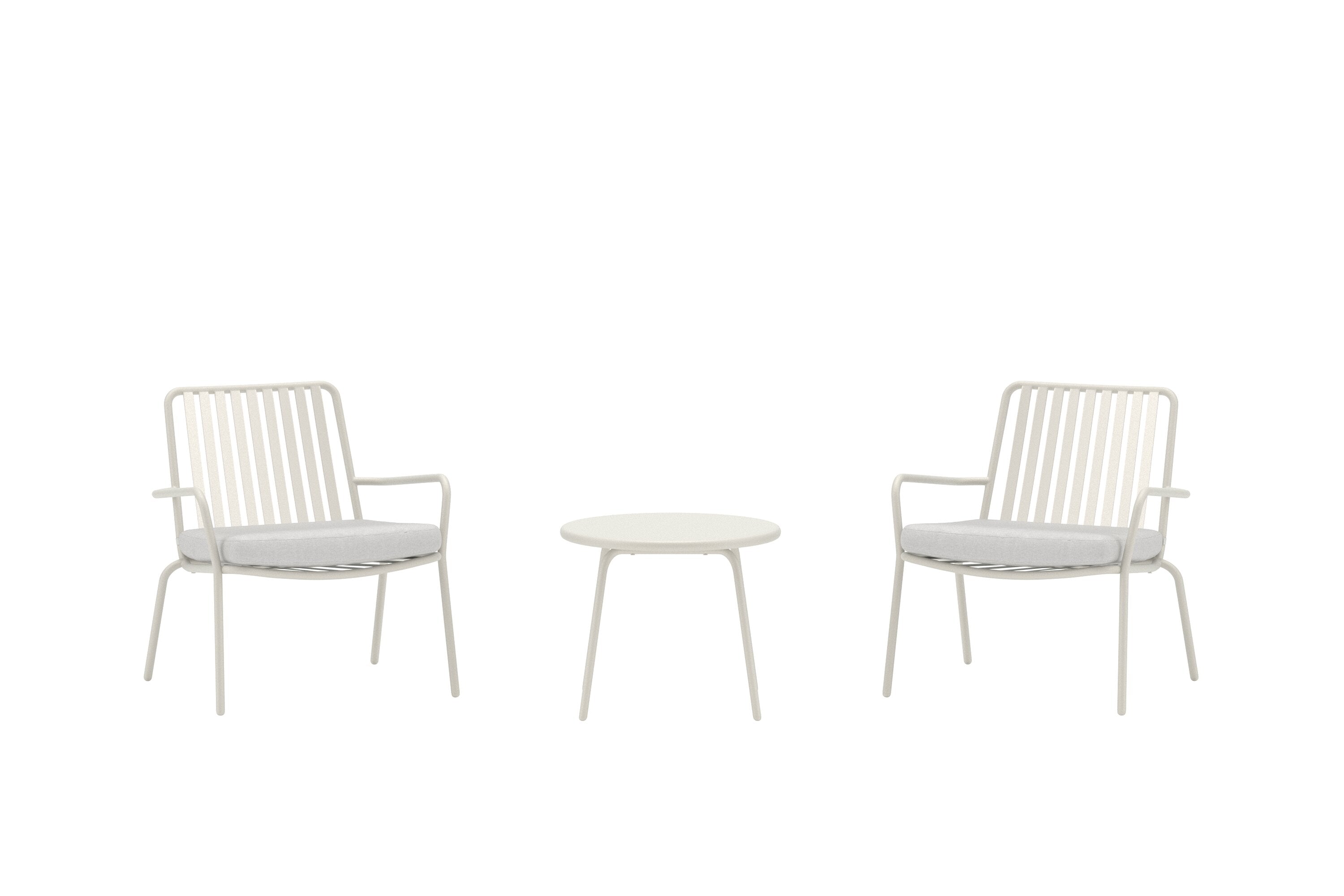 Mykonos Outdoor Loungeset in Beige präsentiert im Onlineshop von KAQTU Design AG. Loungeset ist von Venture Home