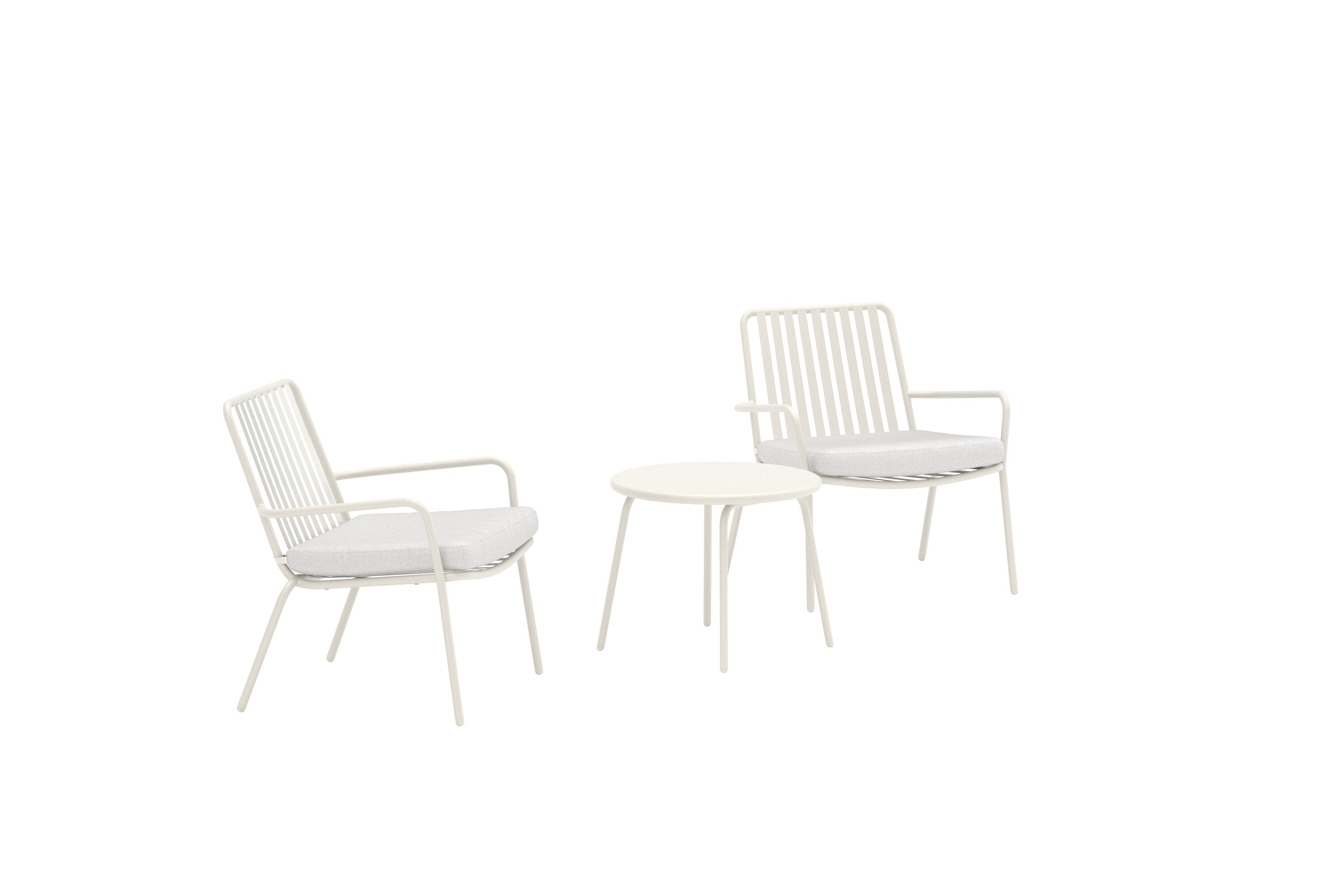 Mykonos Outdoor Loungeset in Beige präsentiert im Onlineshop von KAQTU Design AG. Loungeset ist von Venture Home