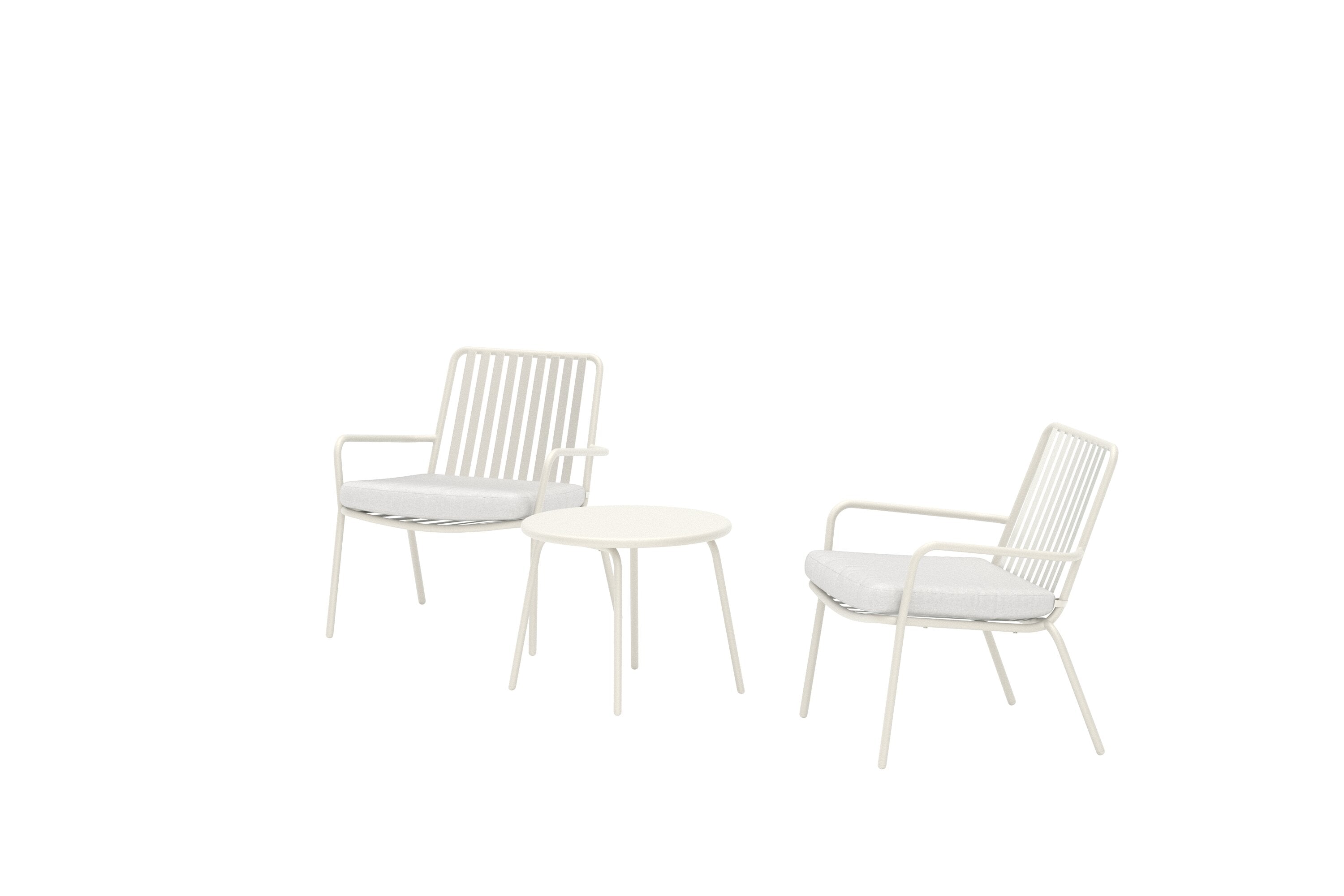 Mykonos Outdoor Loungeset in Beige präsentiert im Onlineshop von KAQTU Design AG. Loungeset ist von Venture Home