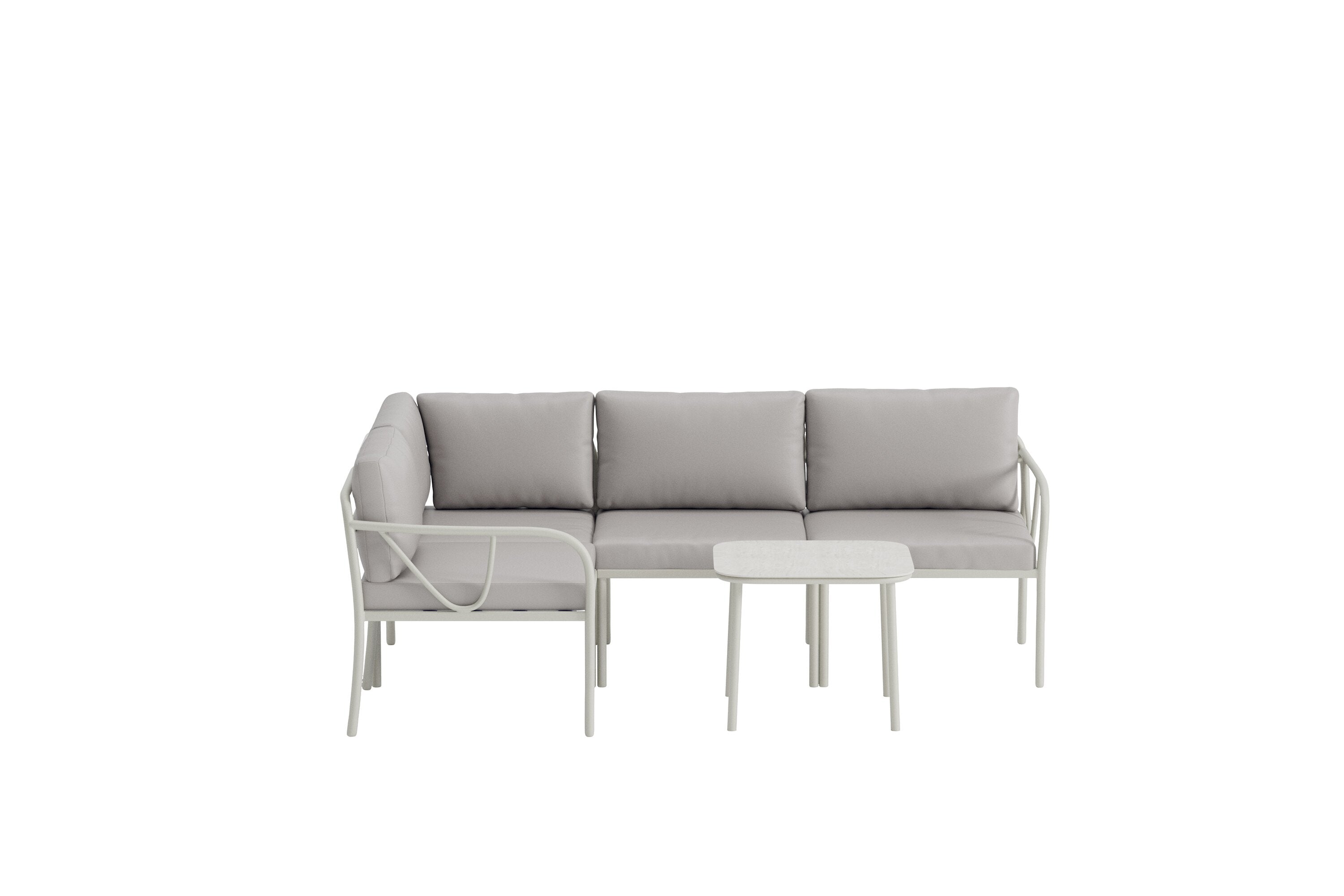 Hydra Ecksofa Set in Braun präsentiert im Onlineshop von KAQTU Design AG. Loungeset ist von Venture Home