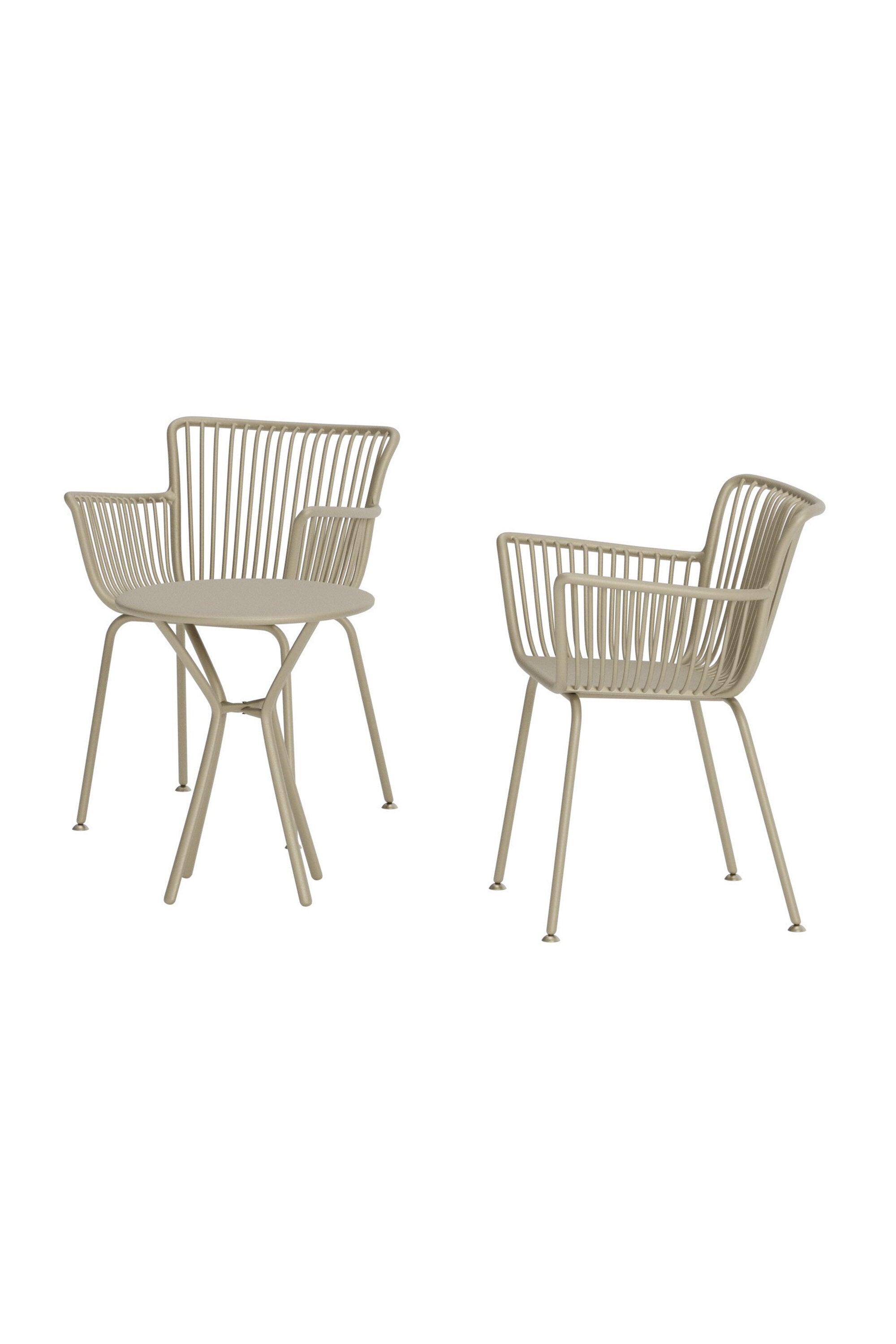 Sifnos Café Set in  präsentiert im Onlineshop von KAQTU Design AG. Gartentischset ist von Venture Home