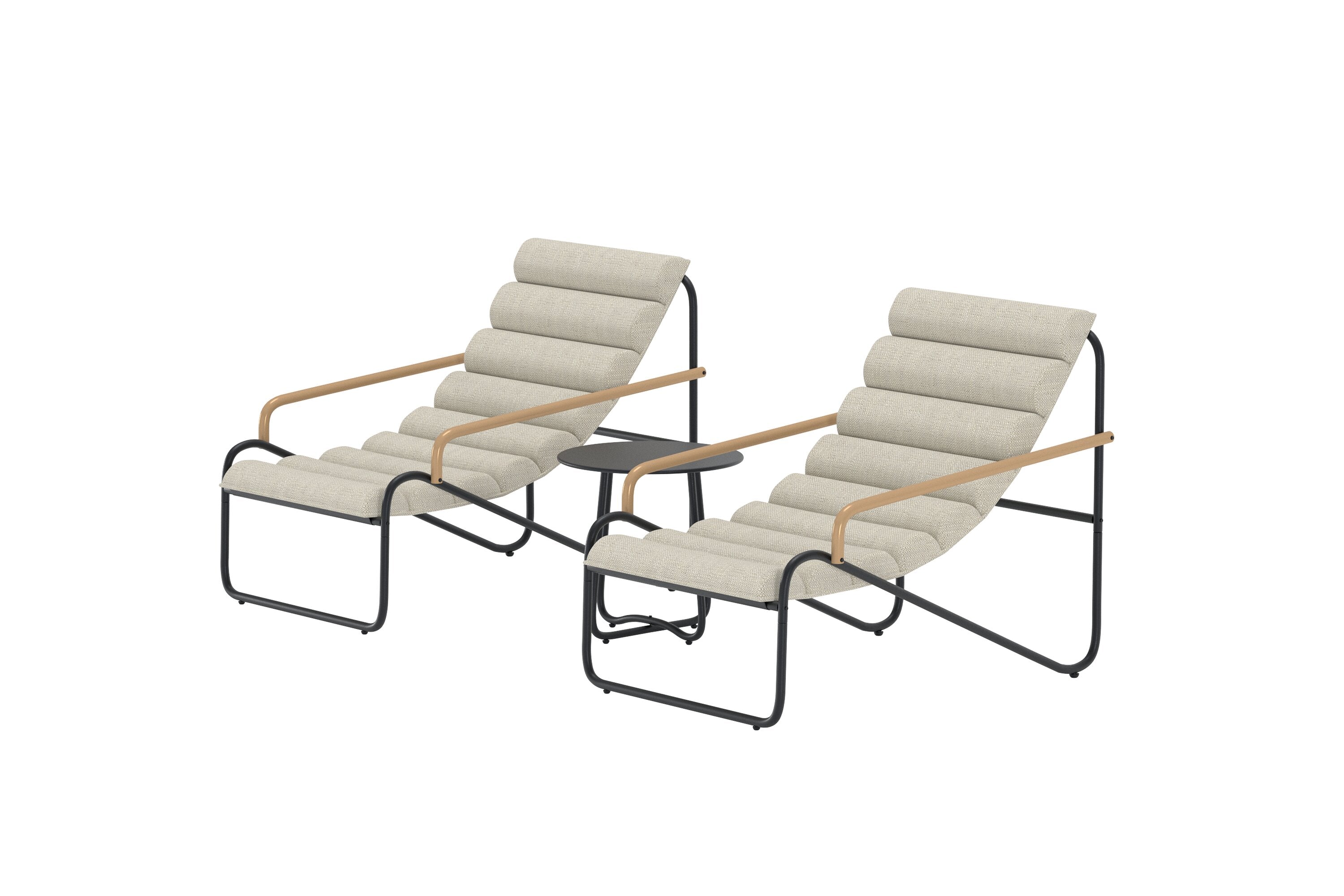 Ithaka Outdoor Loungeset in Beige präsentiert im Onlineshop von KAQTU Design AG. Loungeset ist von Venture Home