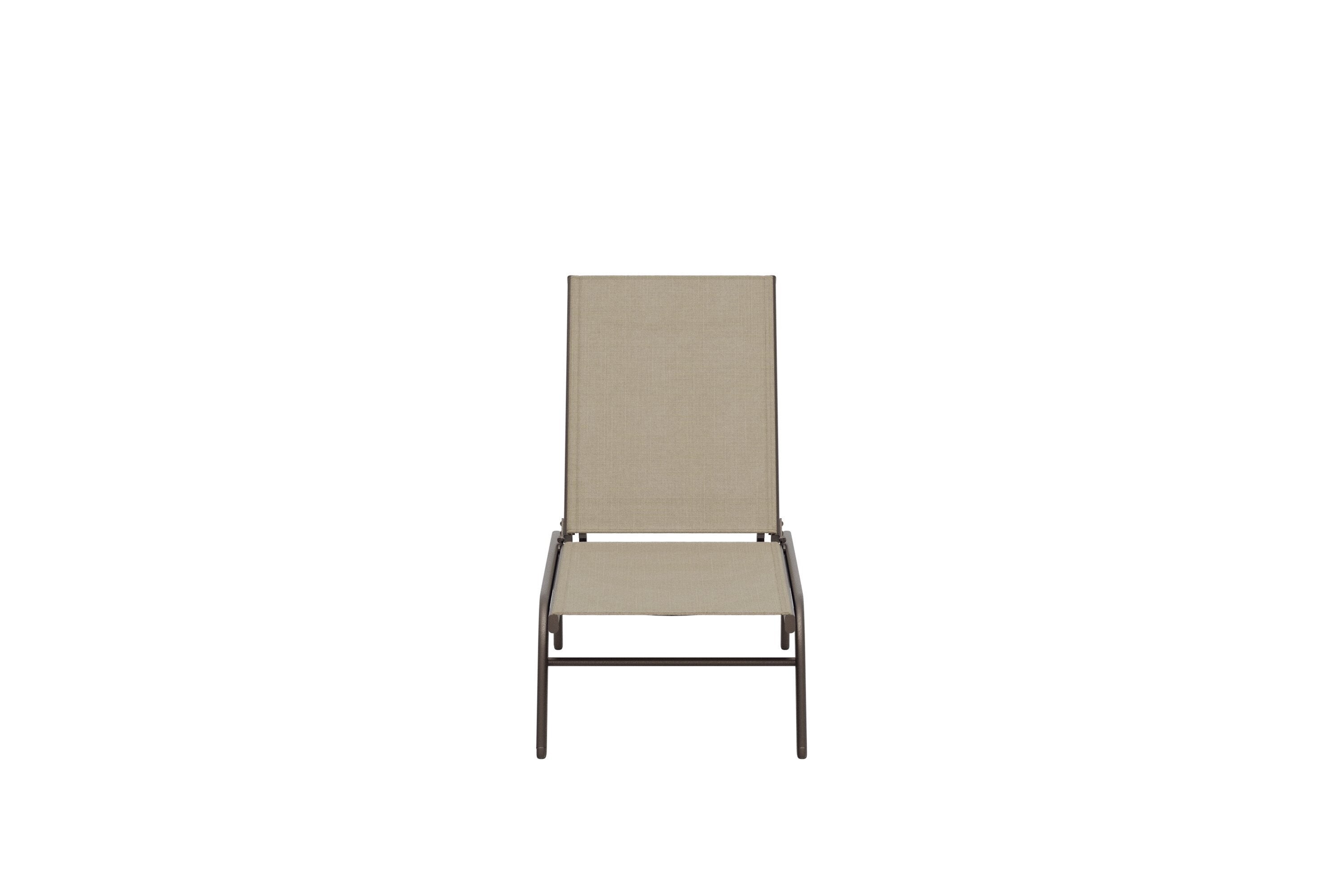 Kastos Liegestuhl in Beige präsentiert im Onlineshop von KAQTU Design AG. Liegestuhl ist von Venture Home