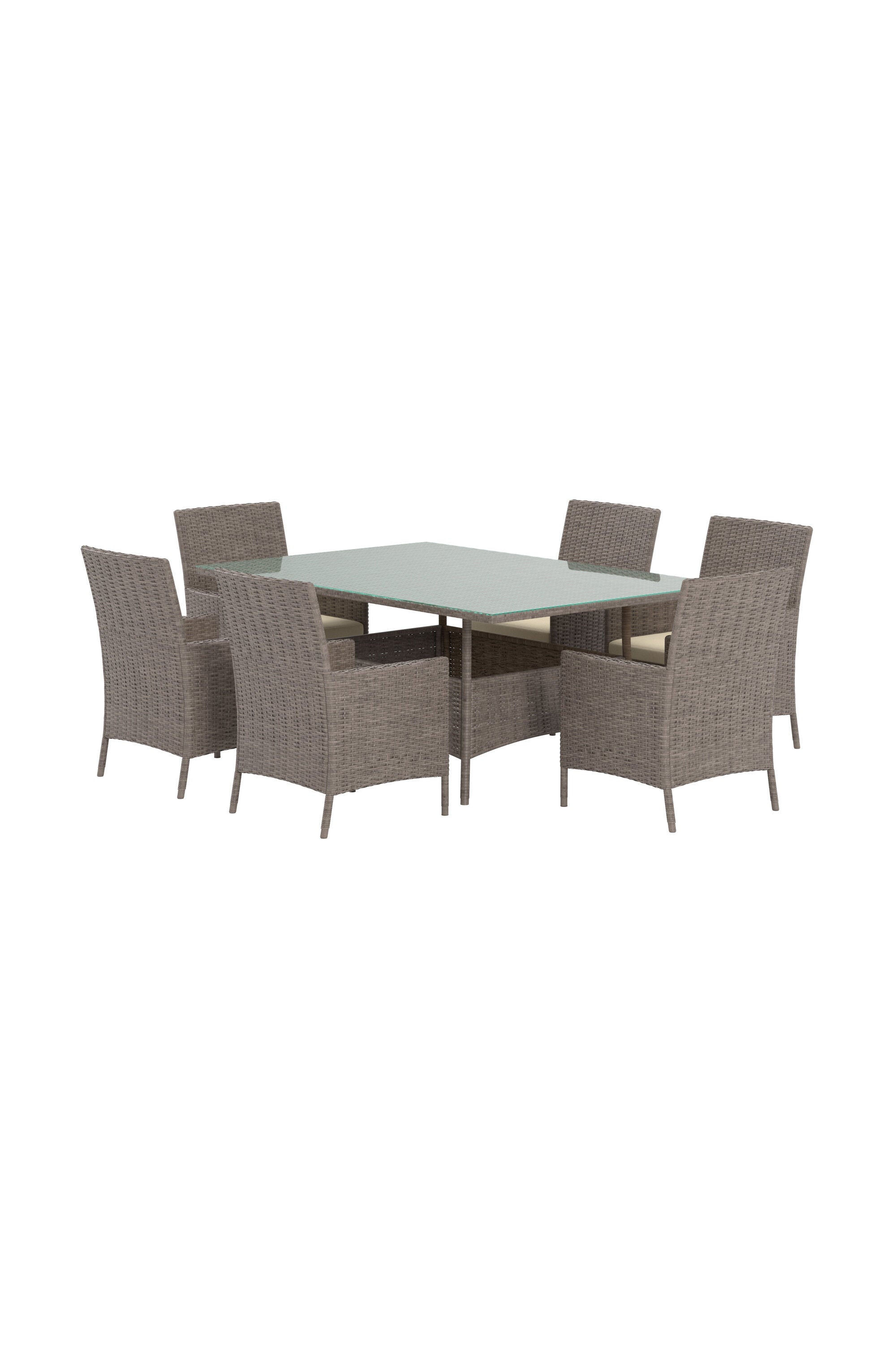 Lefkas Esstischgarnitur in  präsentiert im Onlineshop von KAQTU Design AG. Gartentischset ist von Venture Home