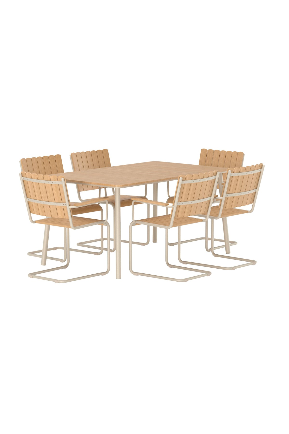 Holmsund Essgruppe in  präsentiert im Onlineshop von KAQTU Design AG. Gartentischset ist von Venture Home
