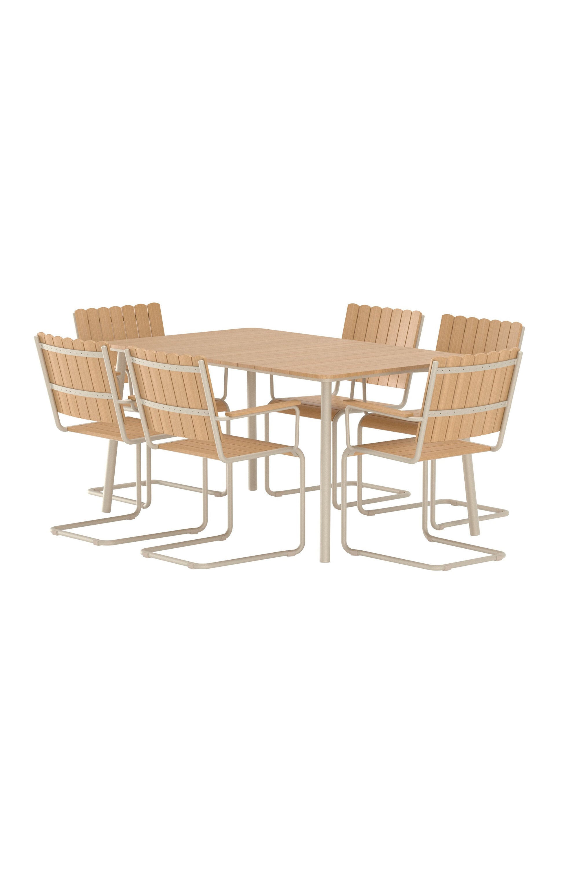 Holmsund Essgruppe in  präsentiert im Onlineshop von KAQTU Design AG. Gartentischset ist von Venture Home