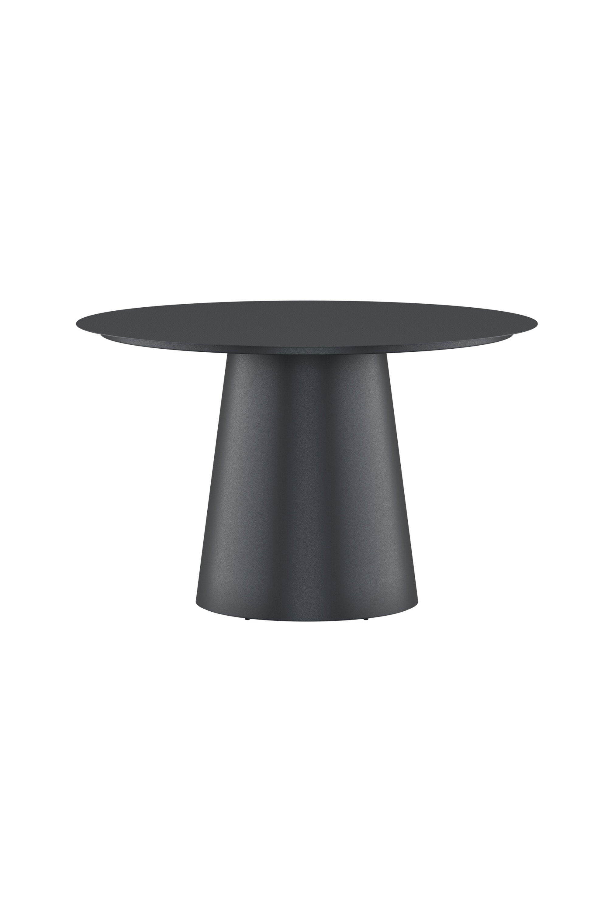 Lanzo Rundes Esstisch in Schwarz präsentiert im Onlineshop von KAQTU Design AG. Gartentisch ist von Venture Home