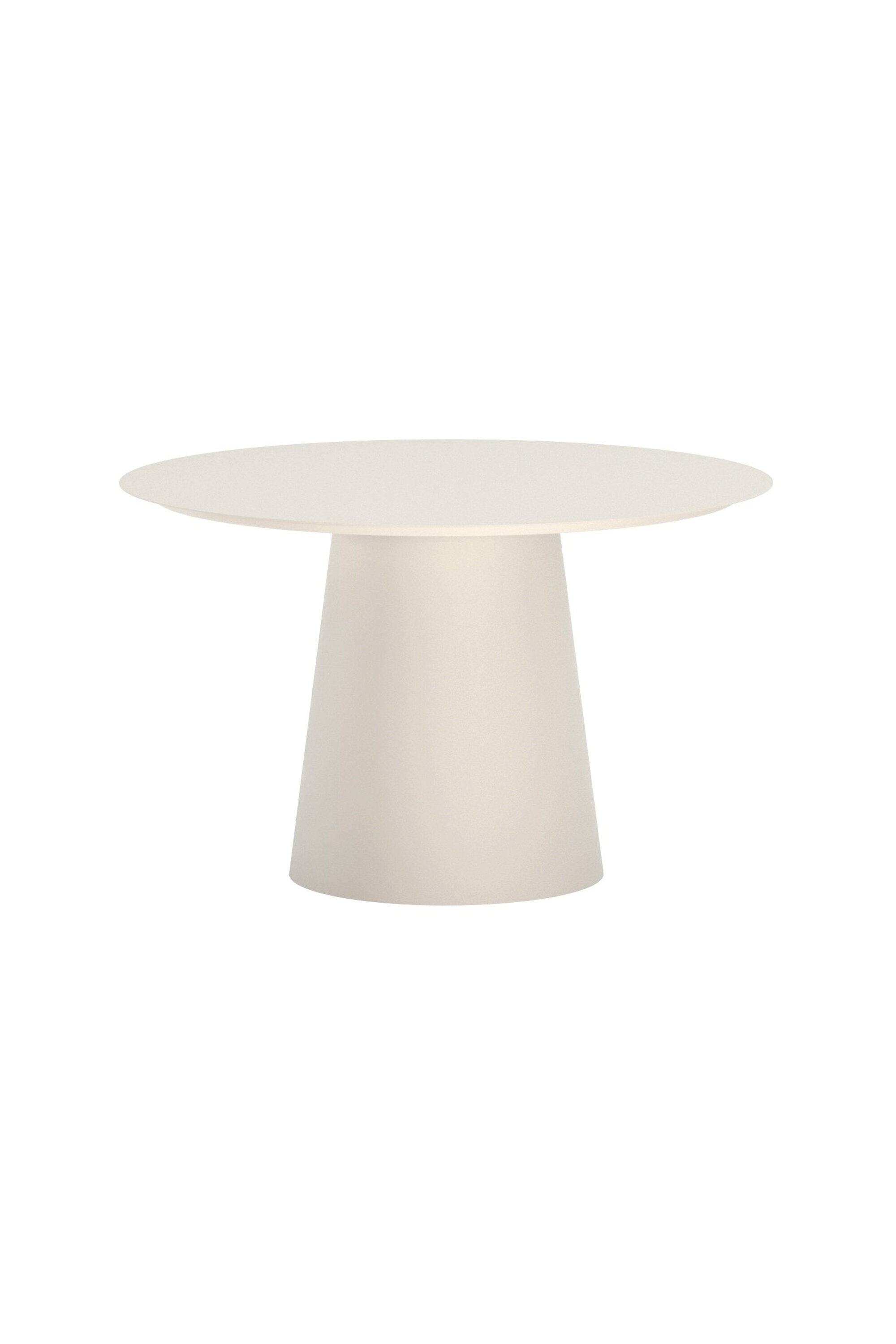 Lanzo Rundes Esstisch in Beige präsentiert im Onlineshop von KAQTU Design AG. Gartentisch ist von Venture Home