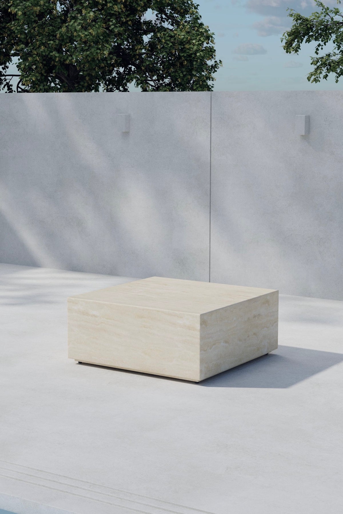Lissabon Beistelltisch in Beige präsentiert im Onlineshop von KAQTU Design AG. Beistelltisch ist von Venture Home
