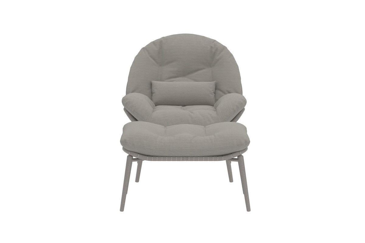 Cala Loungestuhl in Beige präsentiert im Onlineshop von KAQTU Design AG. Outdoor-Sessel ist von Venture Home