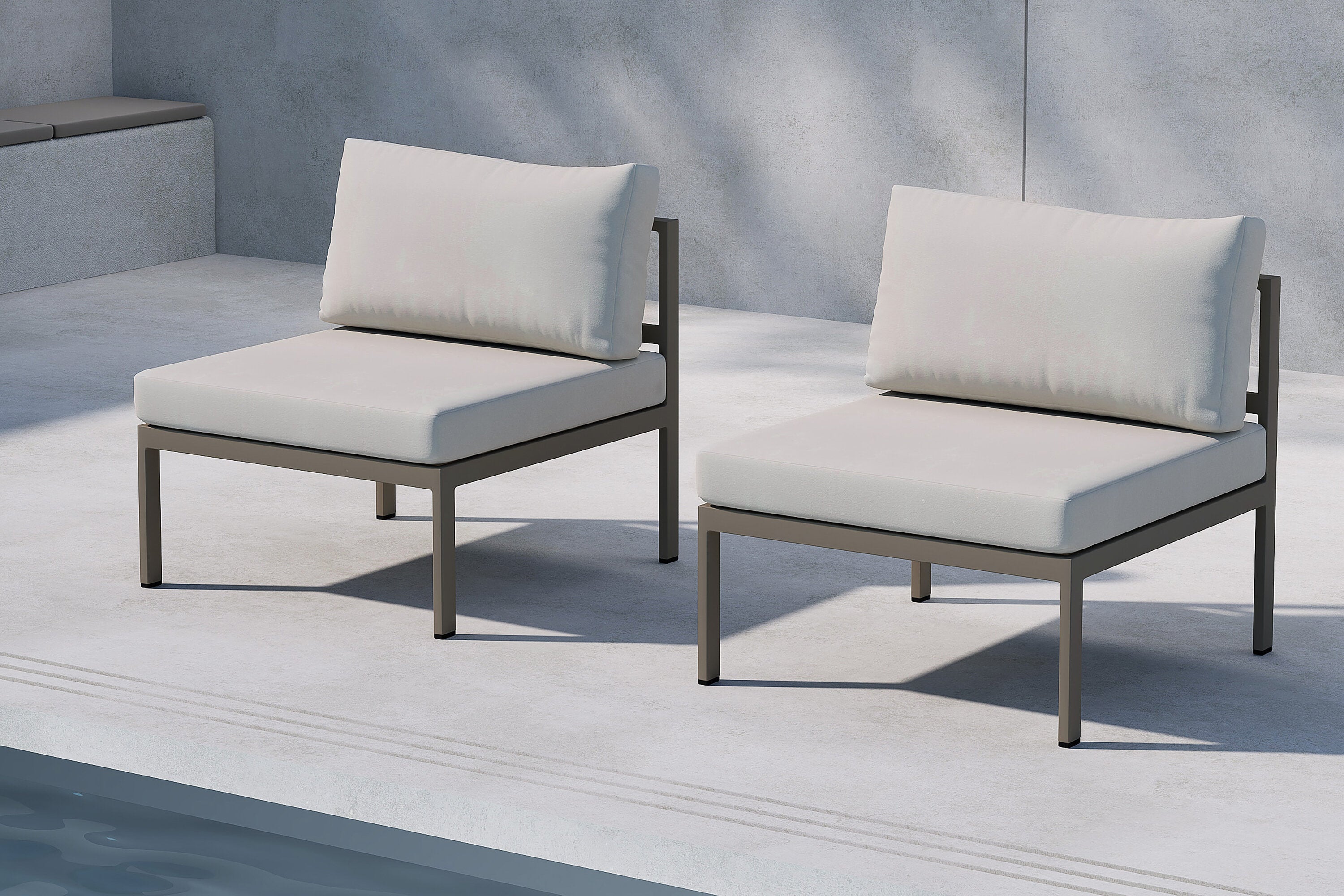 Copacabana Sofa Modul in Braun präsentiert im Onlineshop von KAQTU Design AG. Lounge Sofa ist von Venture Home