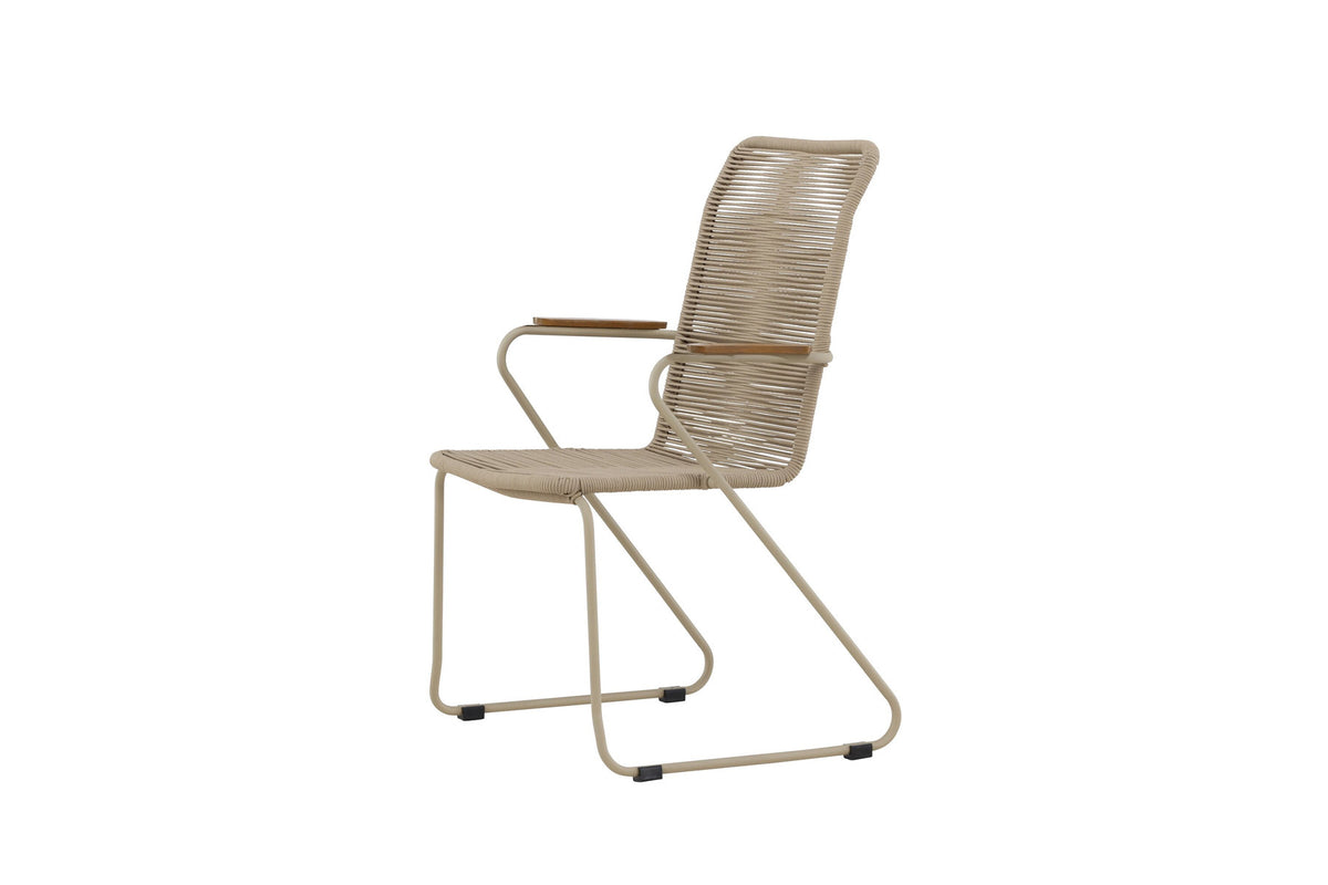Bois Esszimmerstuhl in Beige präsentiert im Onlineshop von KAQTU Design AG. Stuhl ist von Venture Home