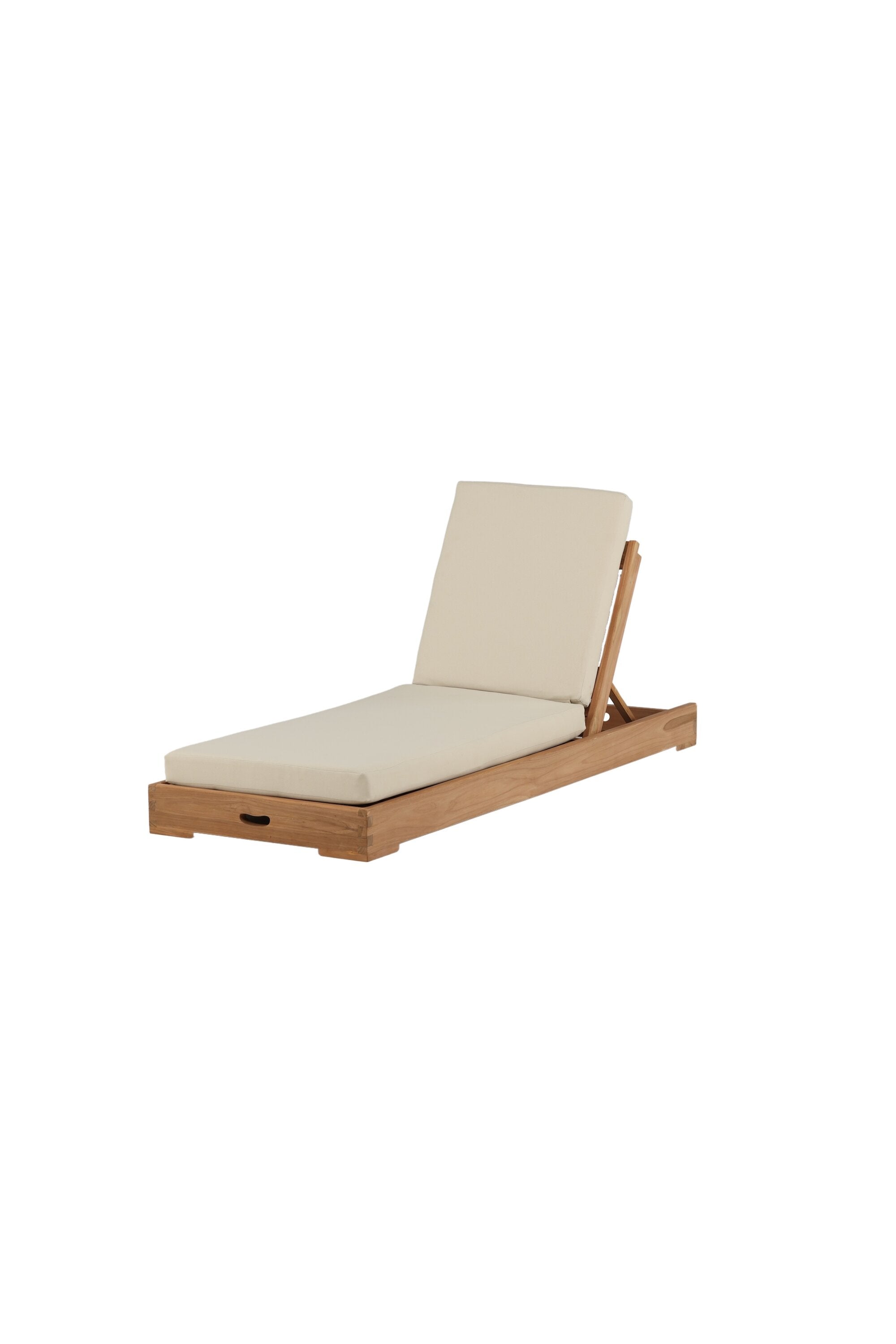 Sunbed Liegestuhl in Natur präsentiert im Onlineshop von KAQTU Design AG. Liegestuhl ist von Venture Home