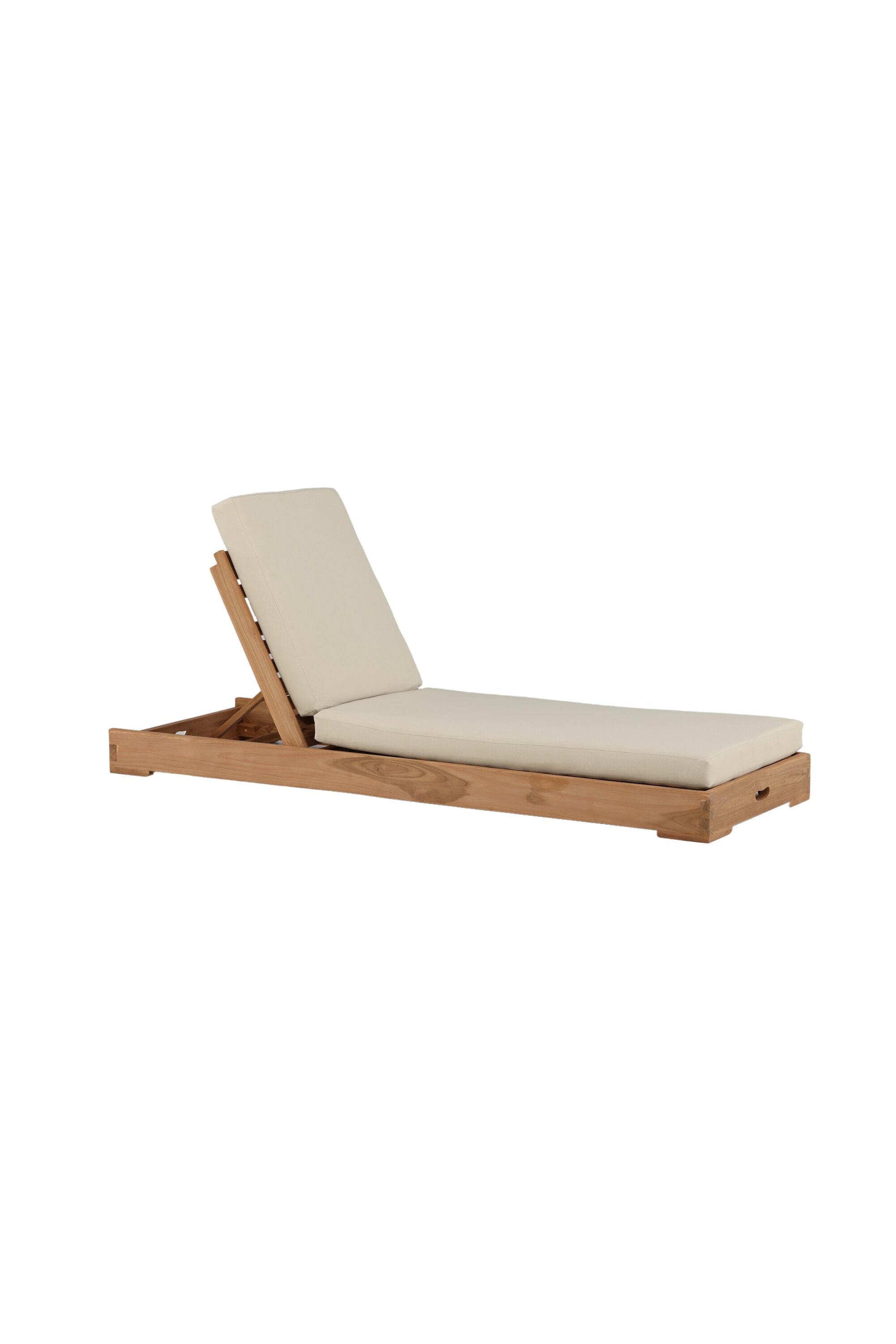 Sunbed Sonnenliege in Natur präsentiert im Onlineshop von KAQTU Design AG. Liegestuhl ist von Venture Home