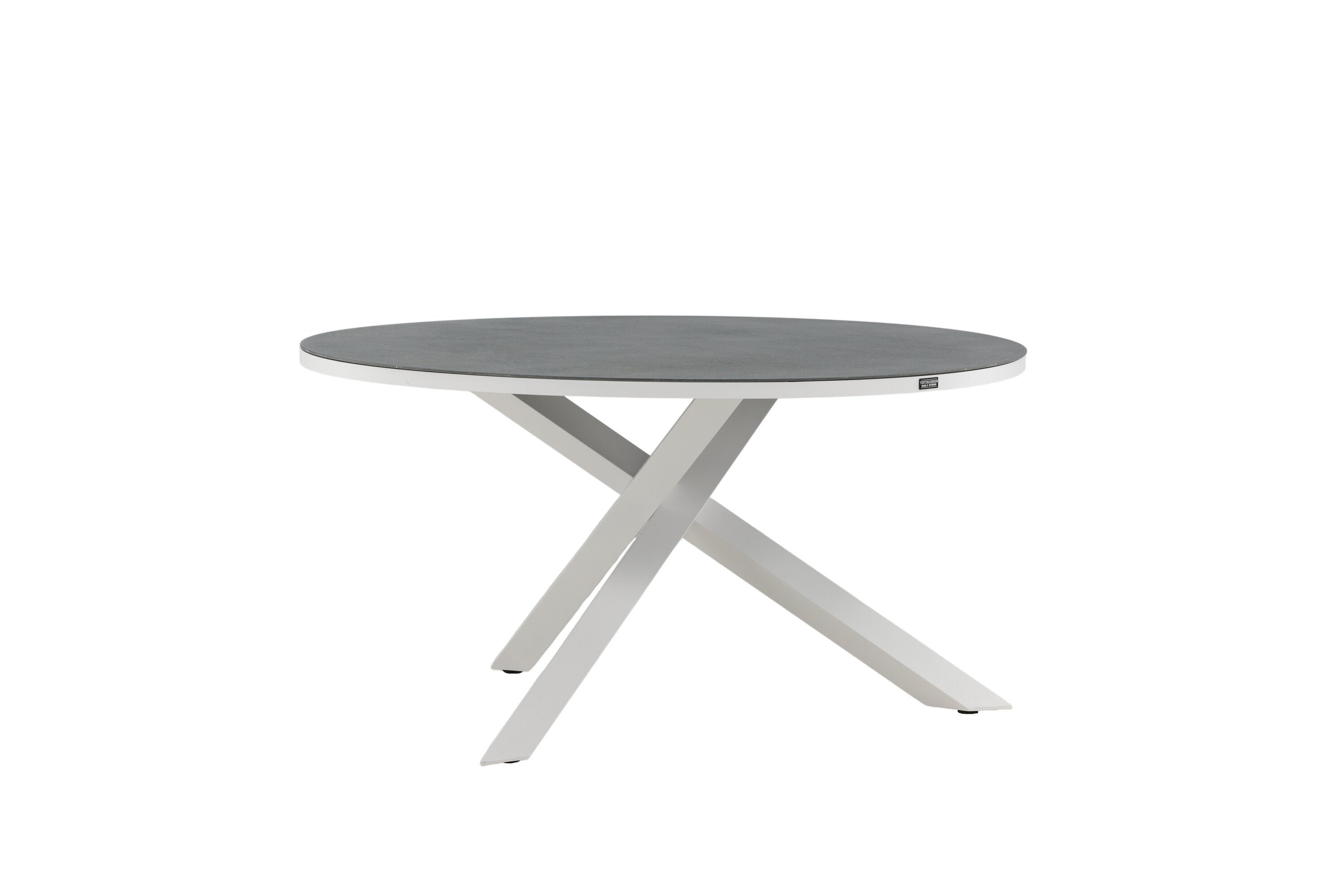 Copacabana Gartentisch rund in Grau präsentiert im Onlineshop von KAQTU Design AG. Gartentisch ist von Venture Home