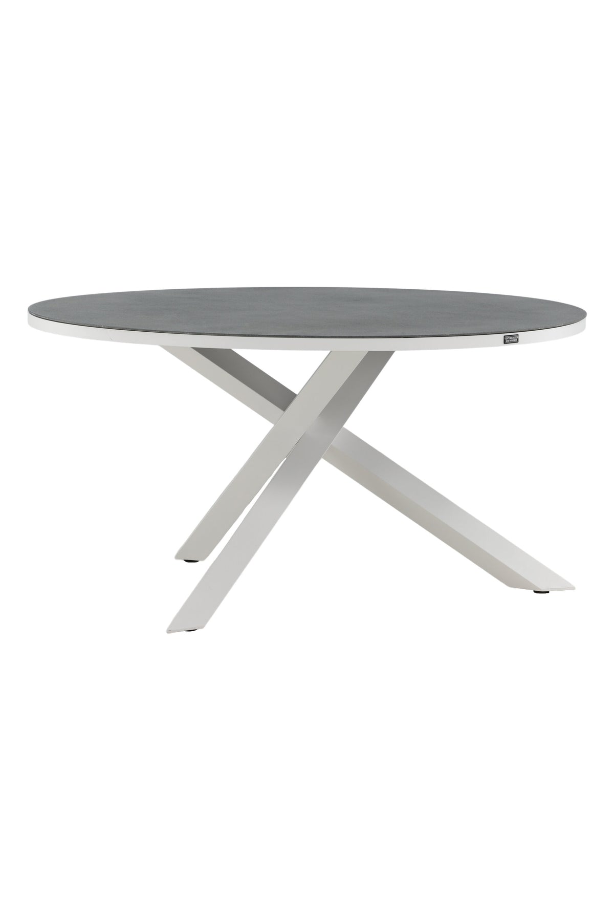 Copacabana Rundes Esstisch in Grau präsentiert im Onlineshop von KAQTU Design AG. Gartentisch ist von Venture Home