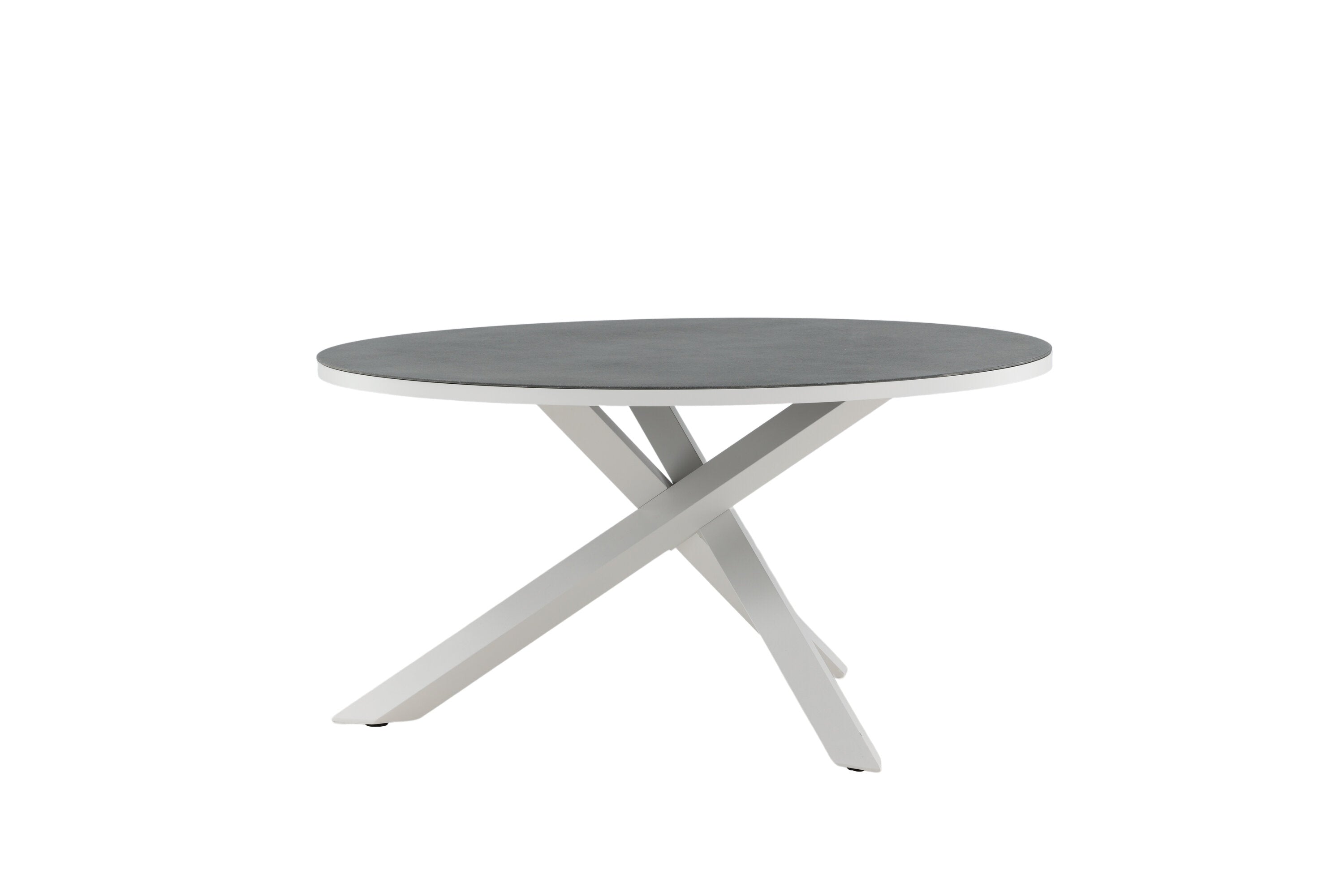 Copacabana Gartentisch rund in Grau präsentiert im Onlineshop von KAQTU Design AG. Gartentisch ist von Venture Home